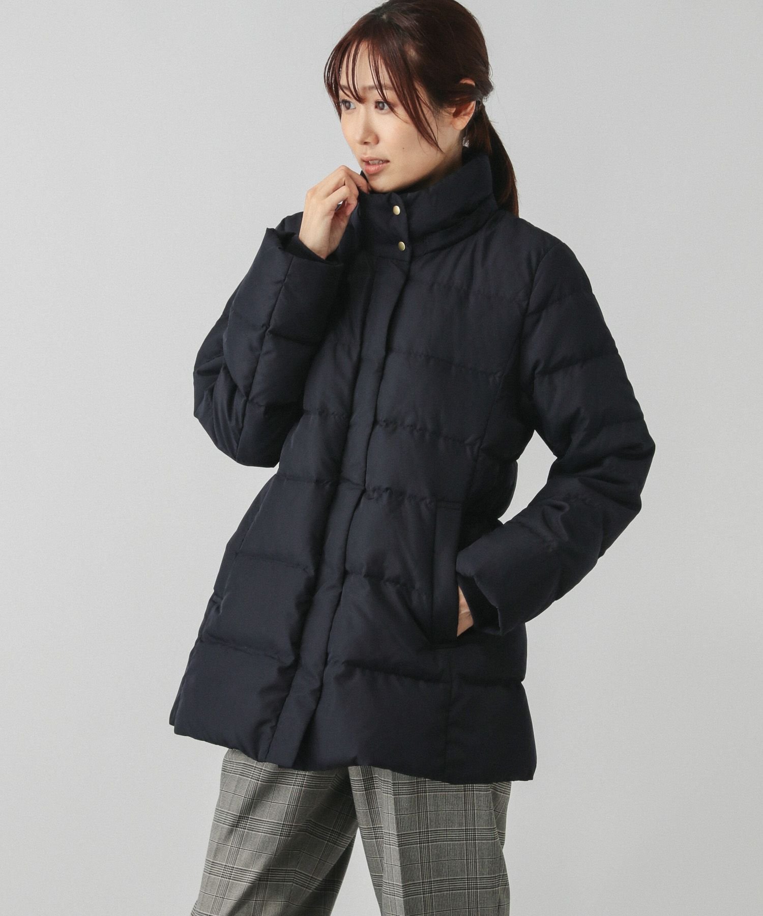 GLOBAL WORK｜ウツクシルエット撥水ダウンコート/115515 | Rakuten