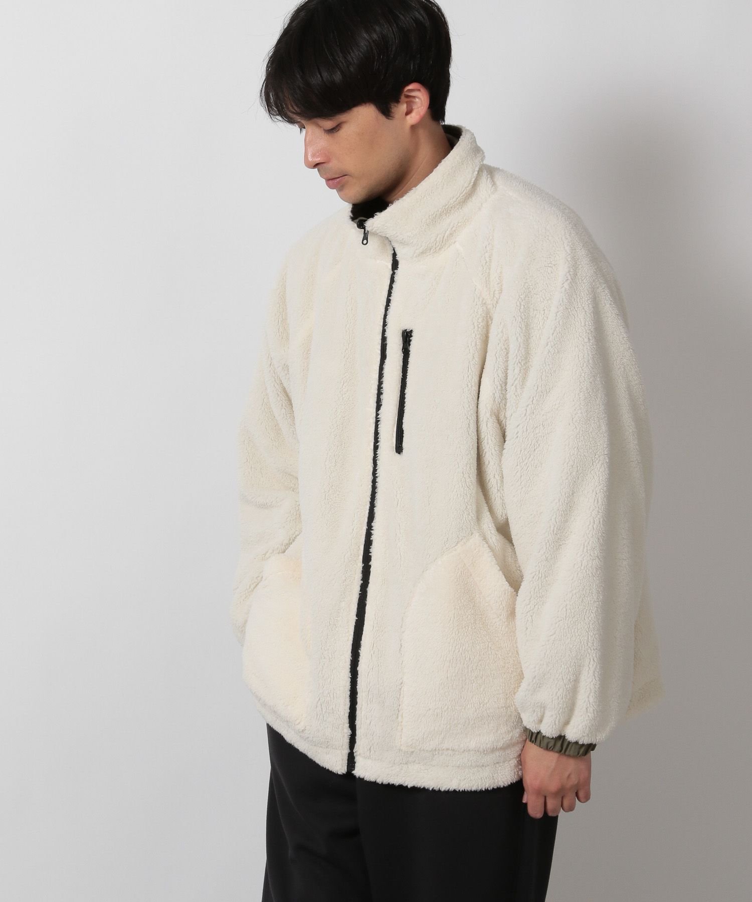 LAKOLE｜リバーシブルボアブルゾン | Rakuten Fashion(楽天