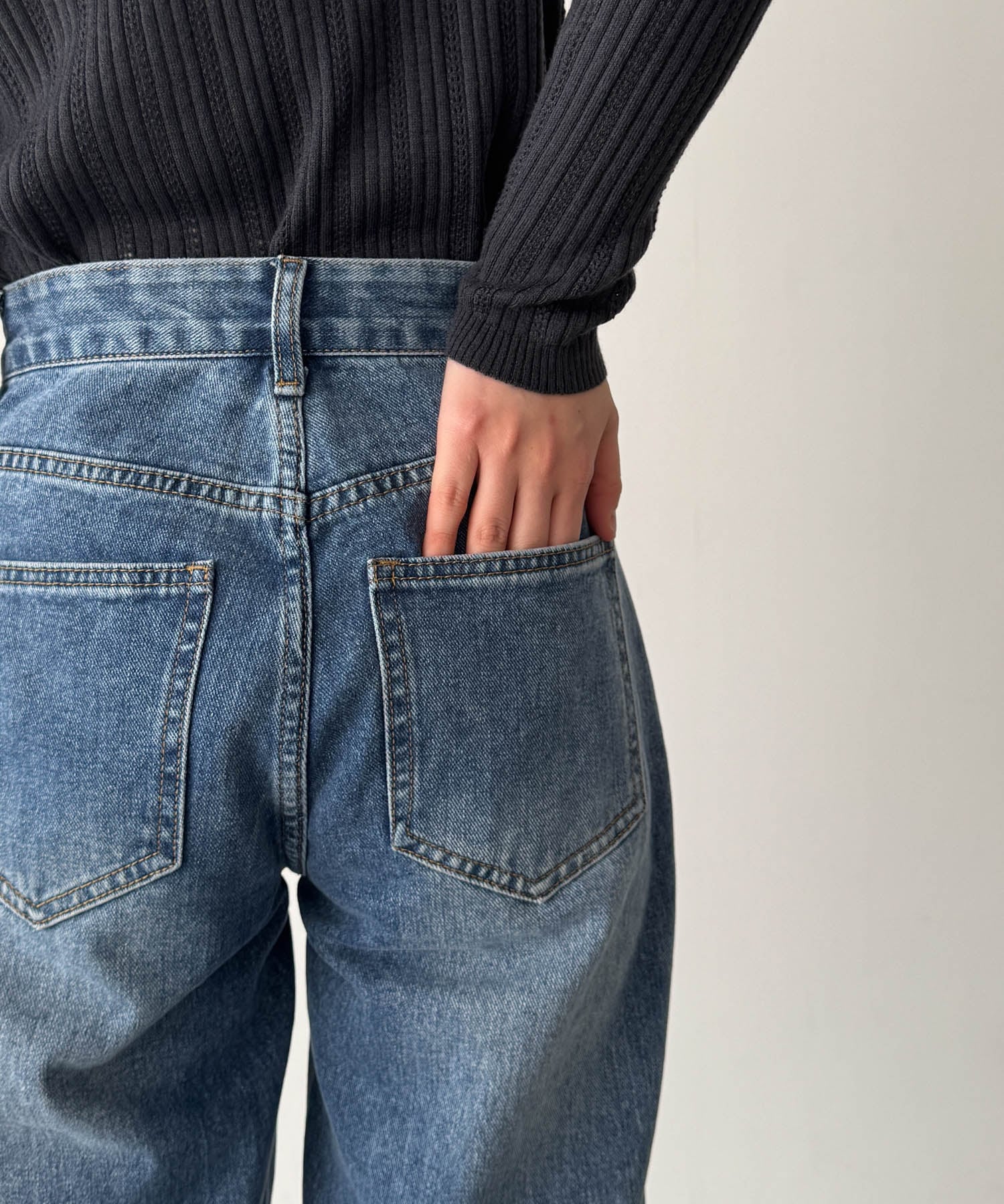 CANAL JEAN｜OUVIR SKEWデニムパンツ | Rakuten Fashion(楽天