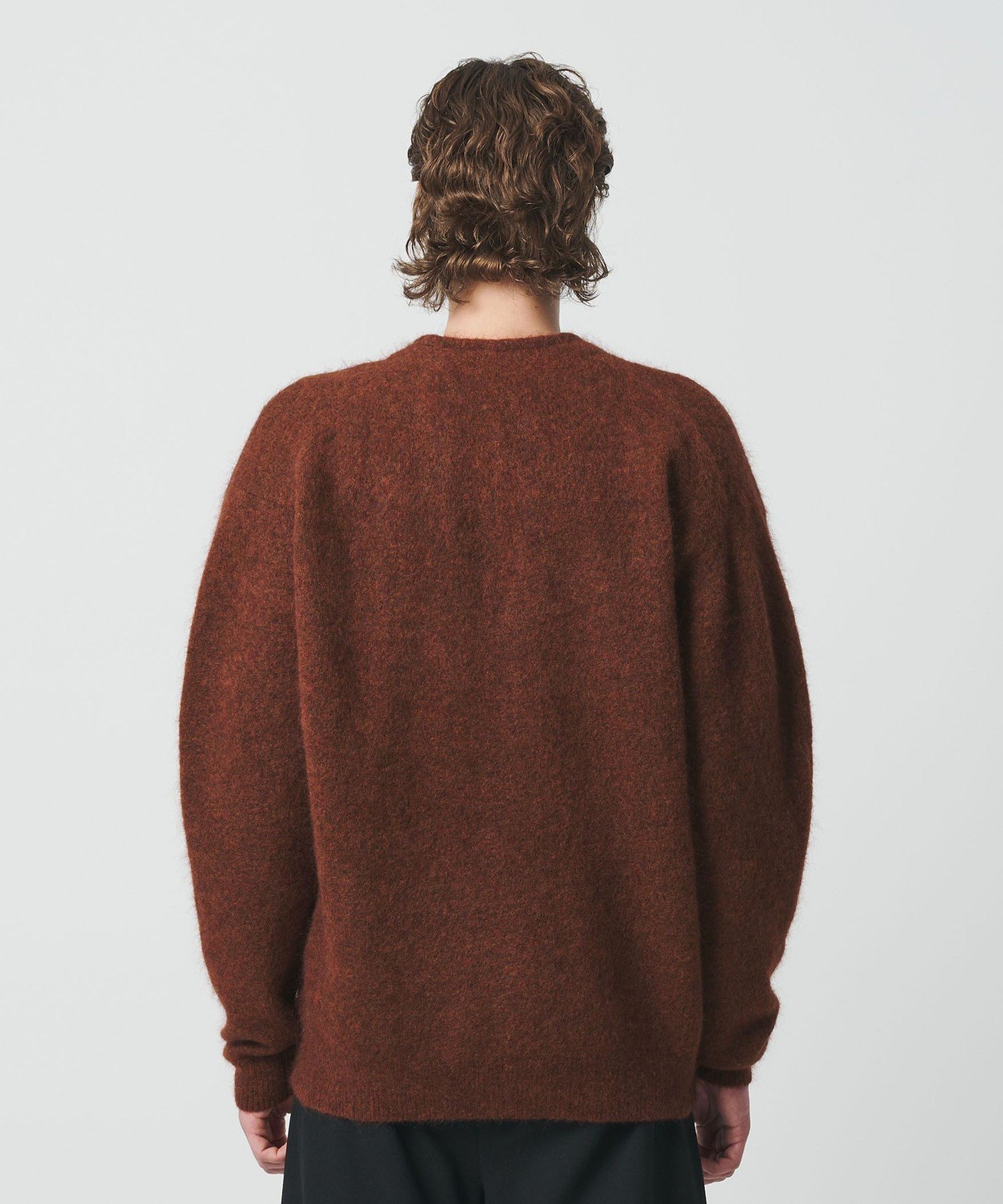 BEAUTY&YOUTH UNITED ARROWS｜シャギー モヘヤ Vネック カーディガン