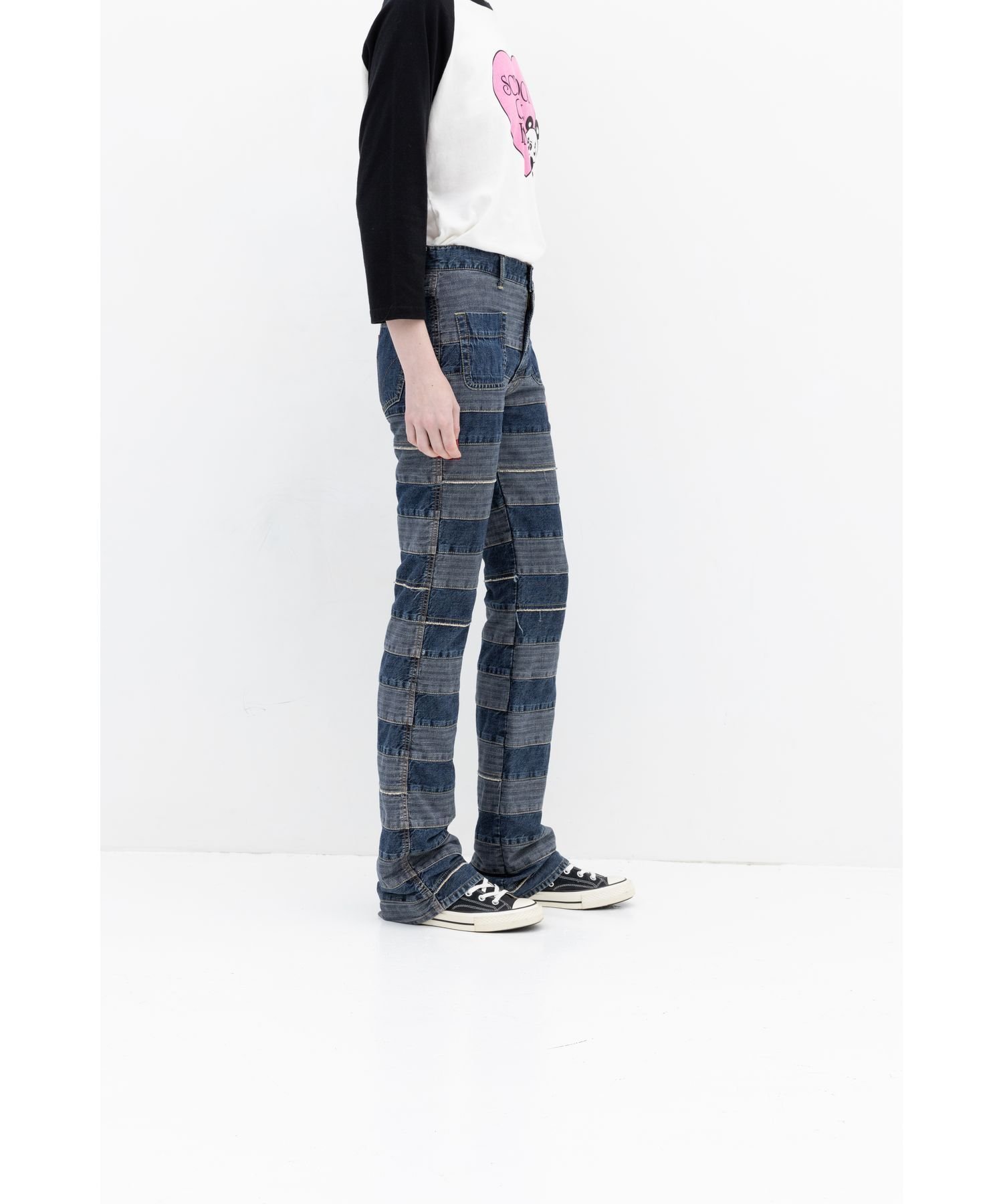 HYSTERIC GLAMOUR｜スクラッチフレアデニムパンツ | Rakuten Fashion