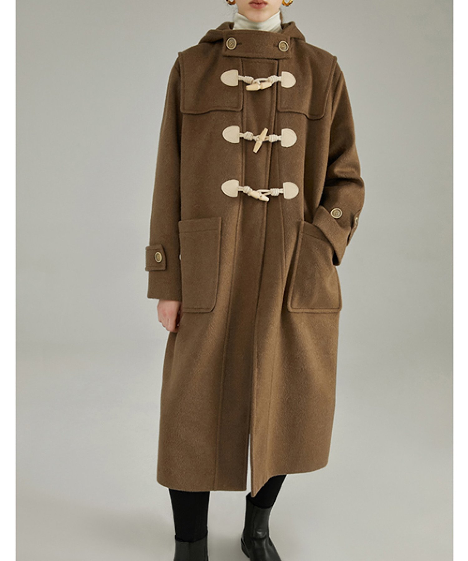 chuclla｜フード ダッフルロングコート FC19W140 Fano Studios