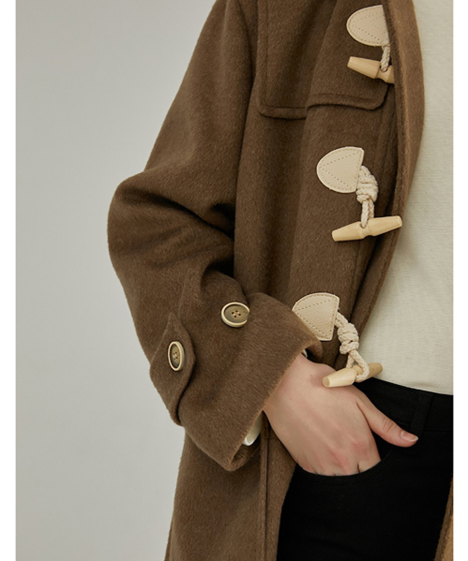 chuclla｜フード ダッフルロングコート FC19W140 Fano Studios