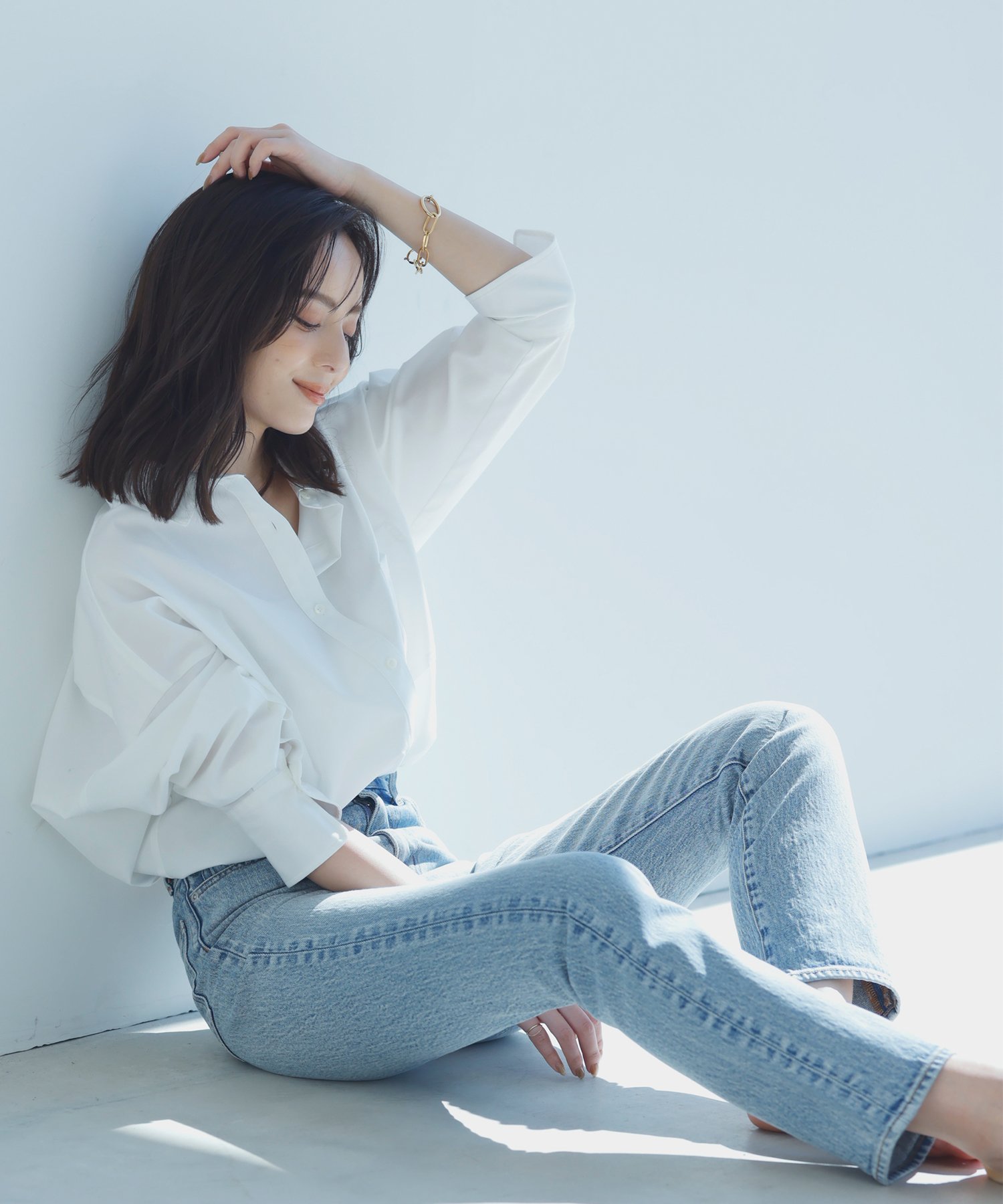 anuans｜Slim straight denim | Rakuten Fashion(楽天ファッション／旧