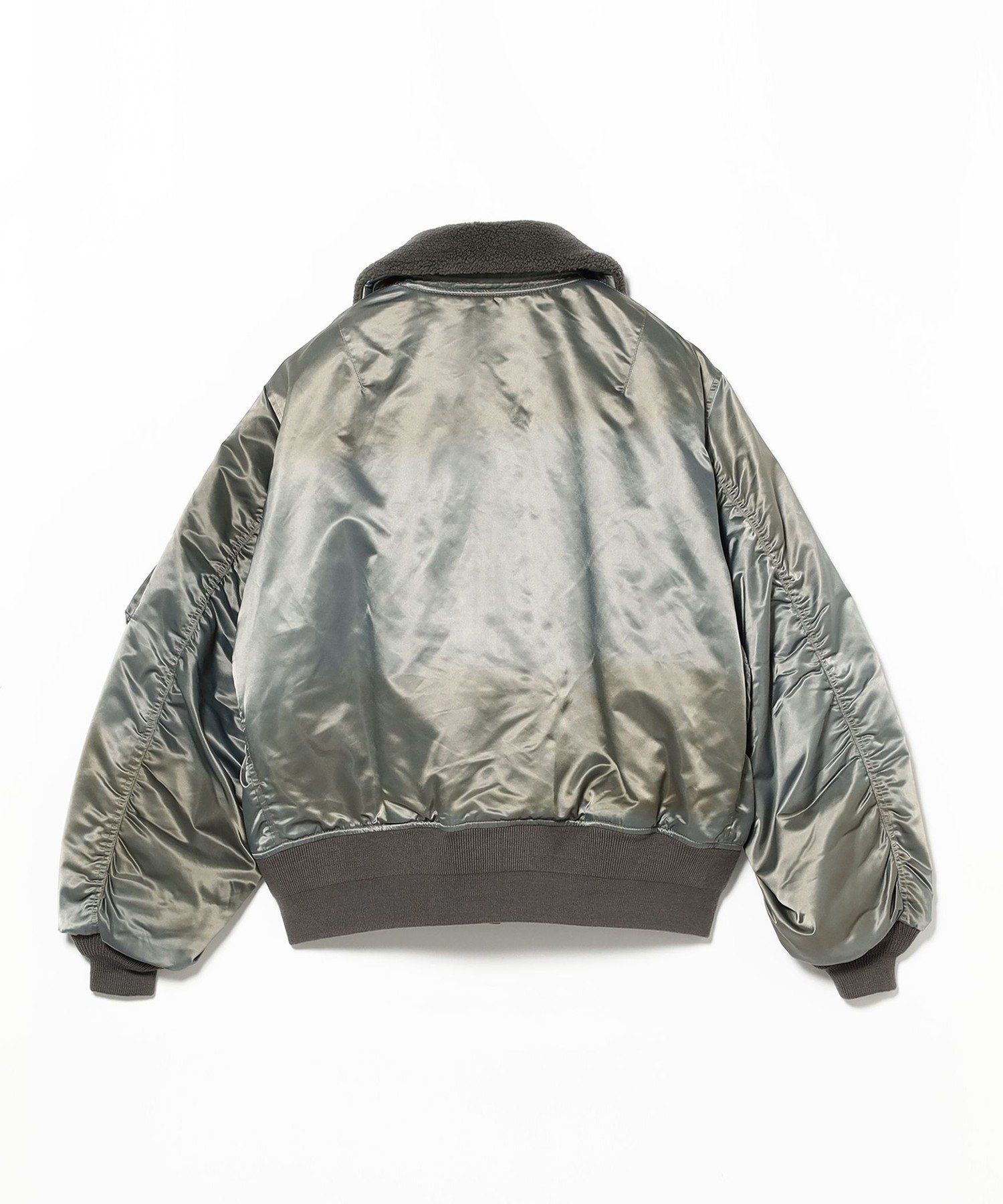 BEAMS MEN｜ワイドショートフィット B-15タイプ フライトジャケット