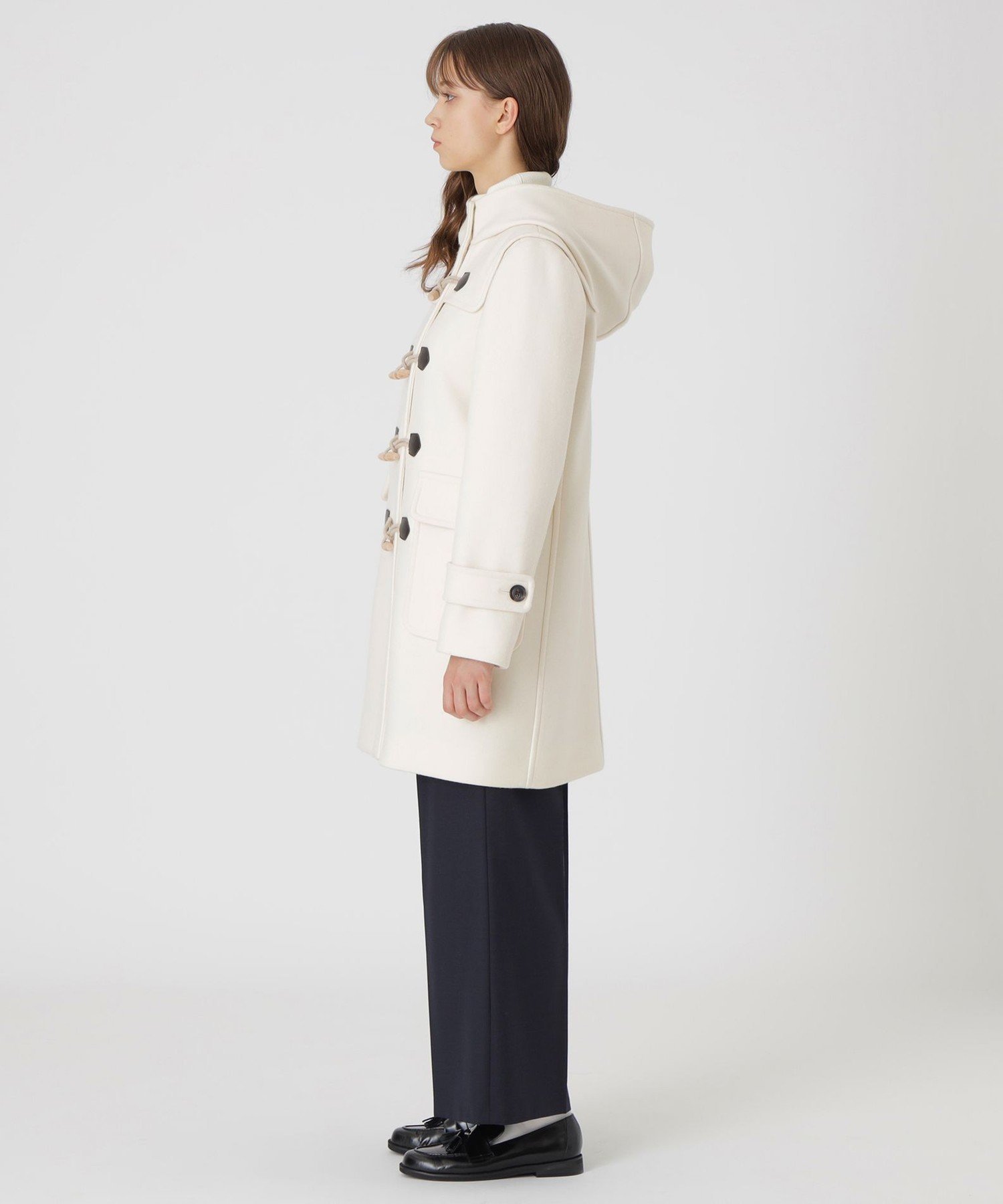 BLUE LABEL / BLACK LABEL CRESTBRIDGE｜ツイルメルトンダッフルコート