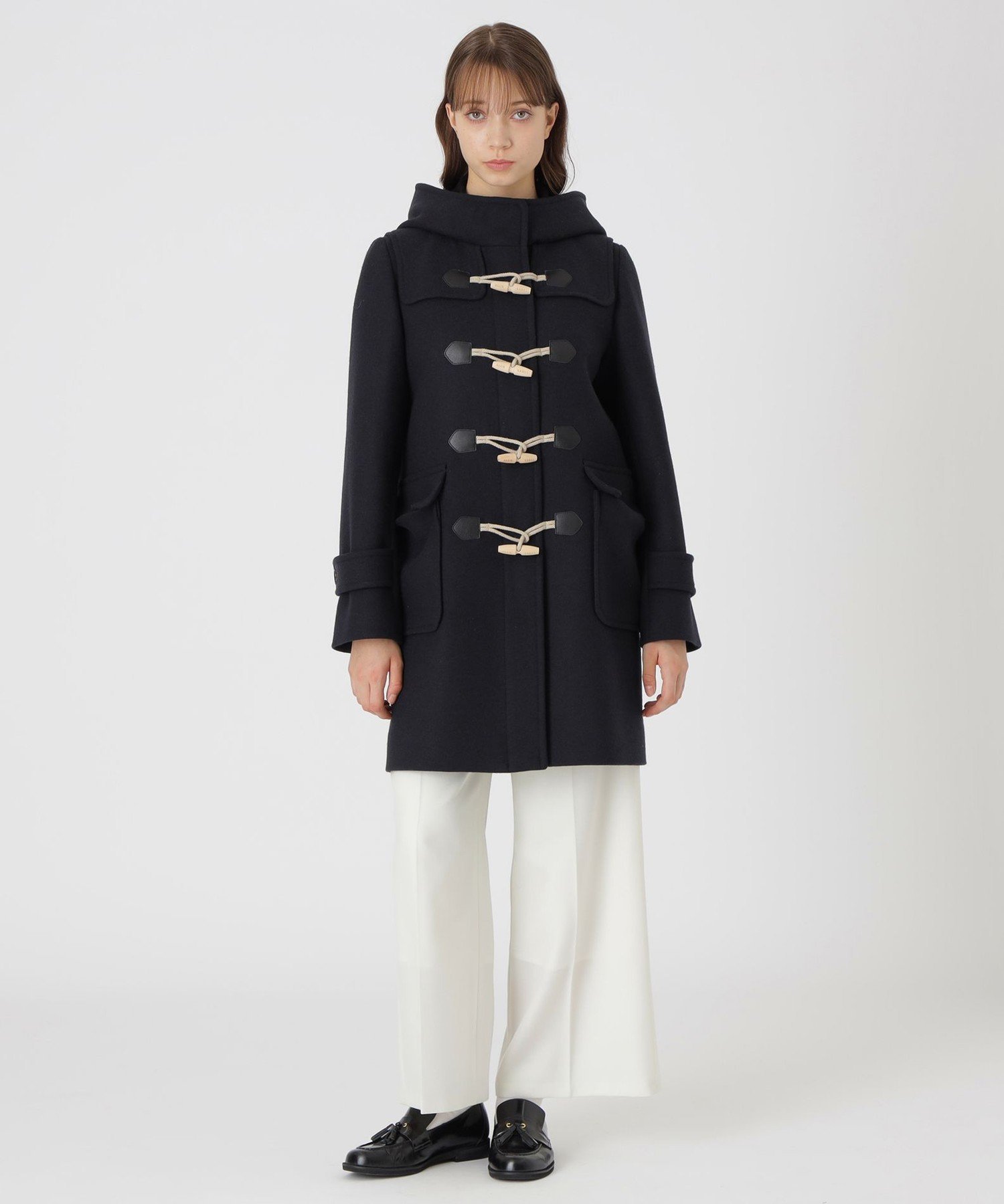 BLUE LABEL / BLACK LABEL CRESTBRIDGE｜ツイルメルトンダッフルコート