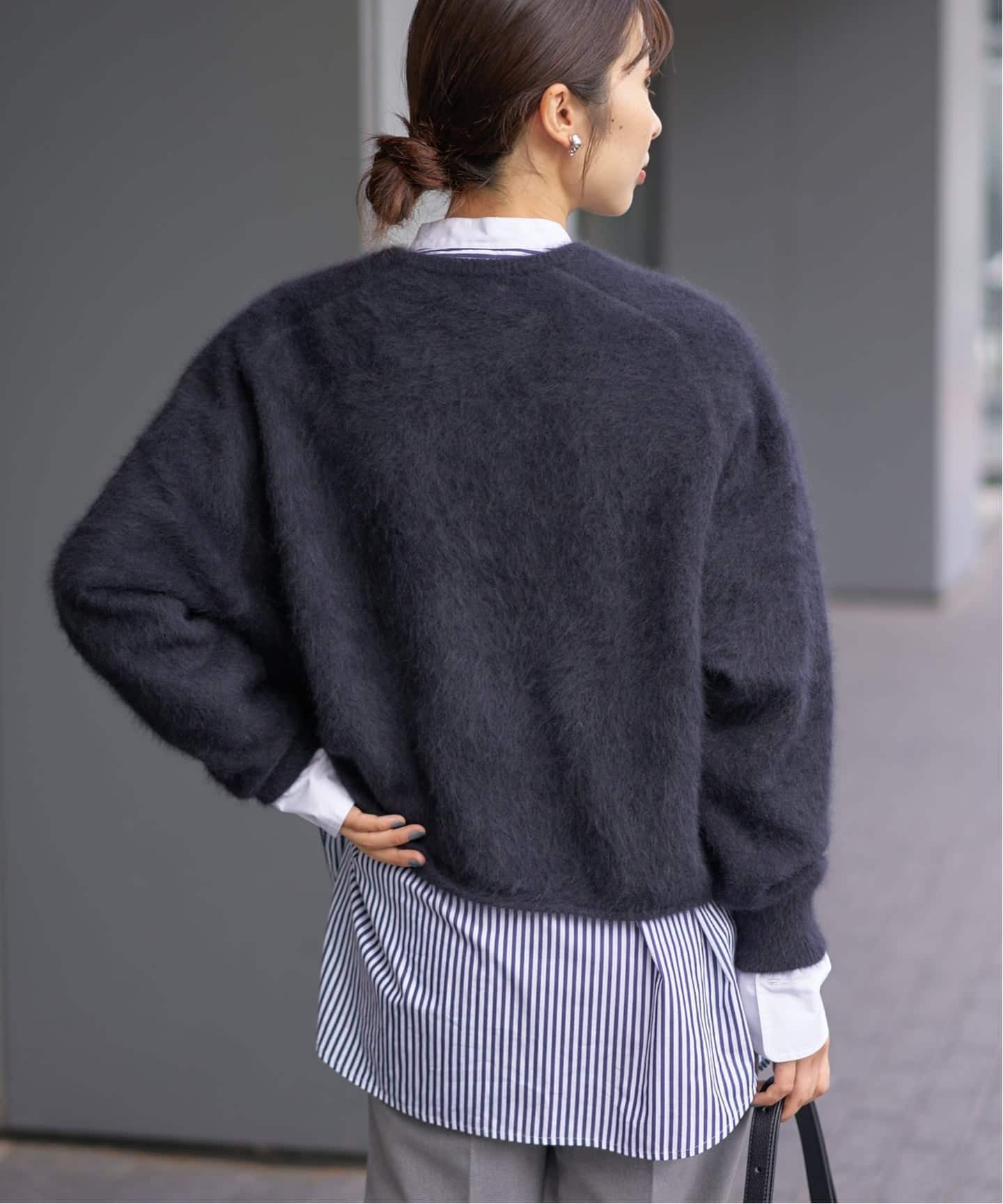 IENA｜フォックス混LA MUETTE ロゴニット | Rakuten Fashion(楽天