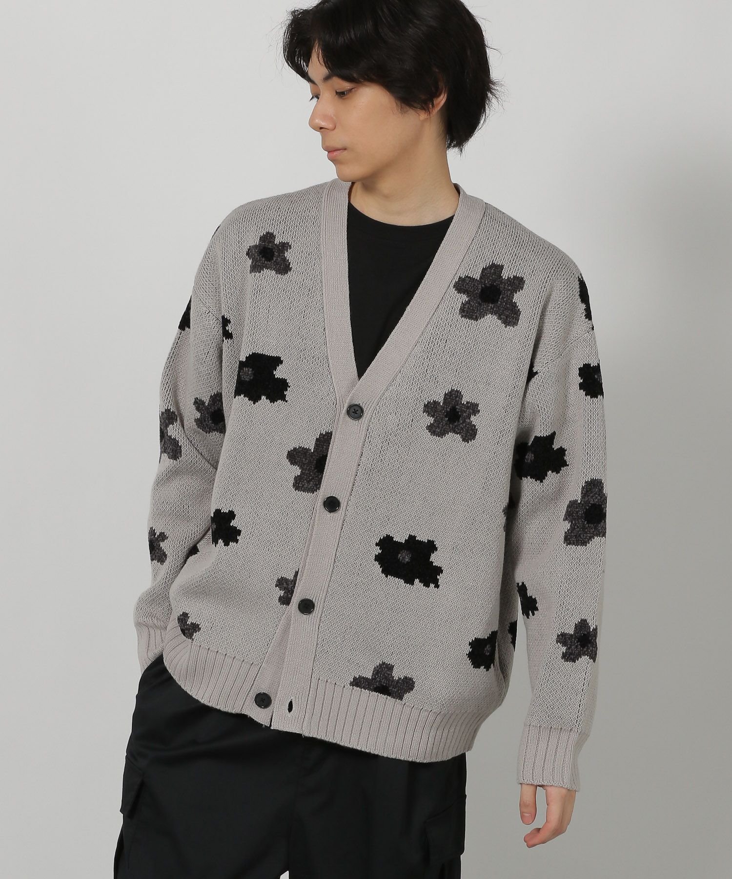 LAKOLE｜モール花柄ニットカーデ | Rakuten Fashion(楽天ファッション