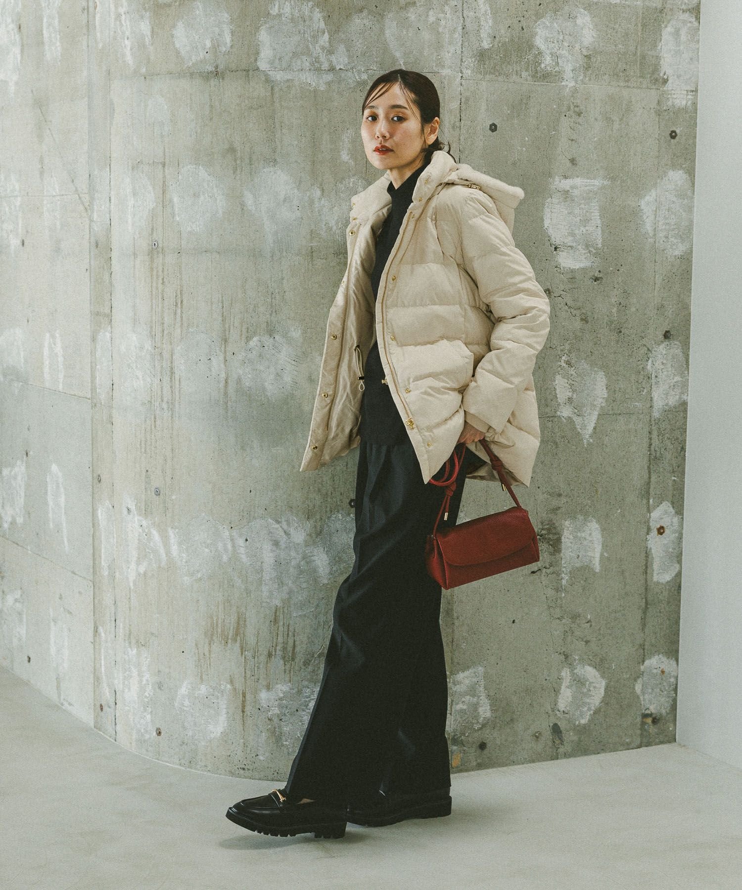 GLOBAL WORK｜ウツクシルエット撥水ダウンコート/497165 | Rakuten