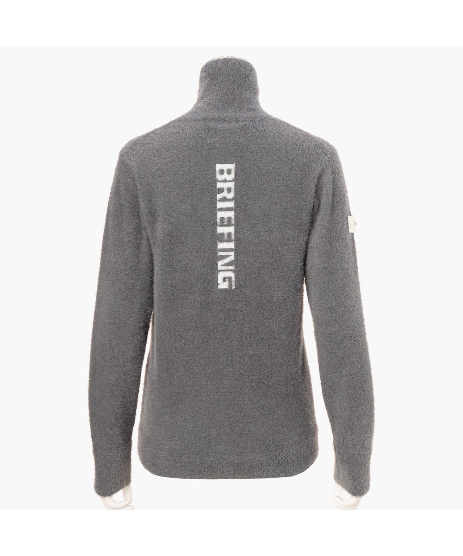 BRIEFING｜ウィメンズ シャギー ロゴ タートルネックニット | Rakuten