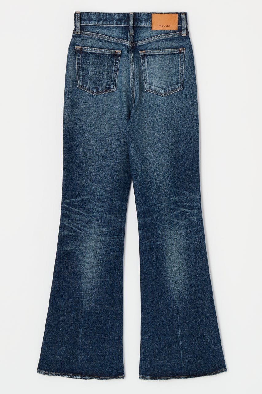 moussy｜MVS D/BLU FLARE / ロングサイズ | Rakuten Fashion(楽天