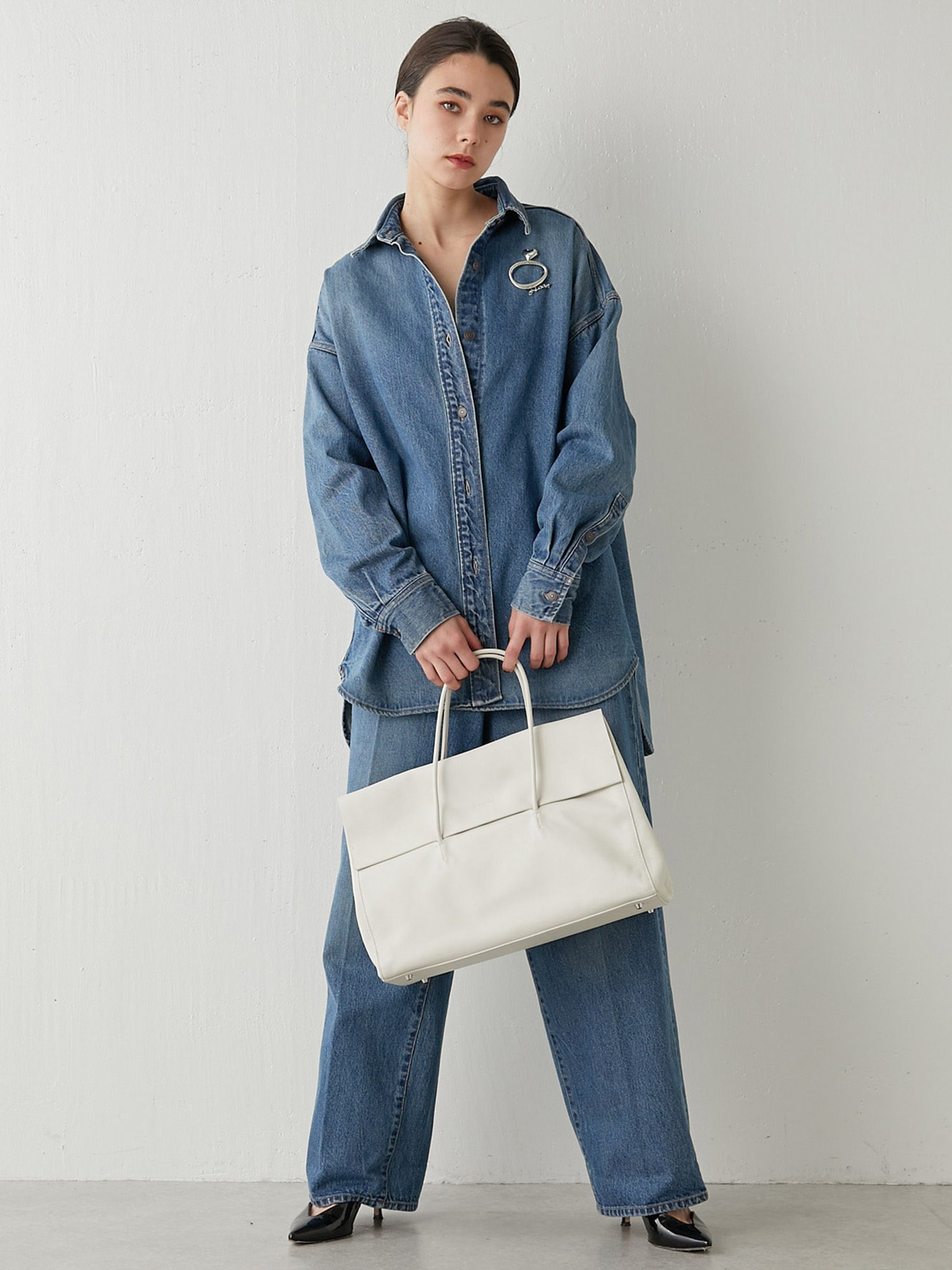 Whim Gazette｜【Hoaw.】フラップボストンバッグ | Rakuten Fashion