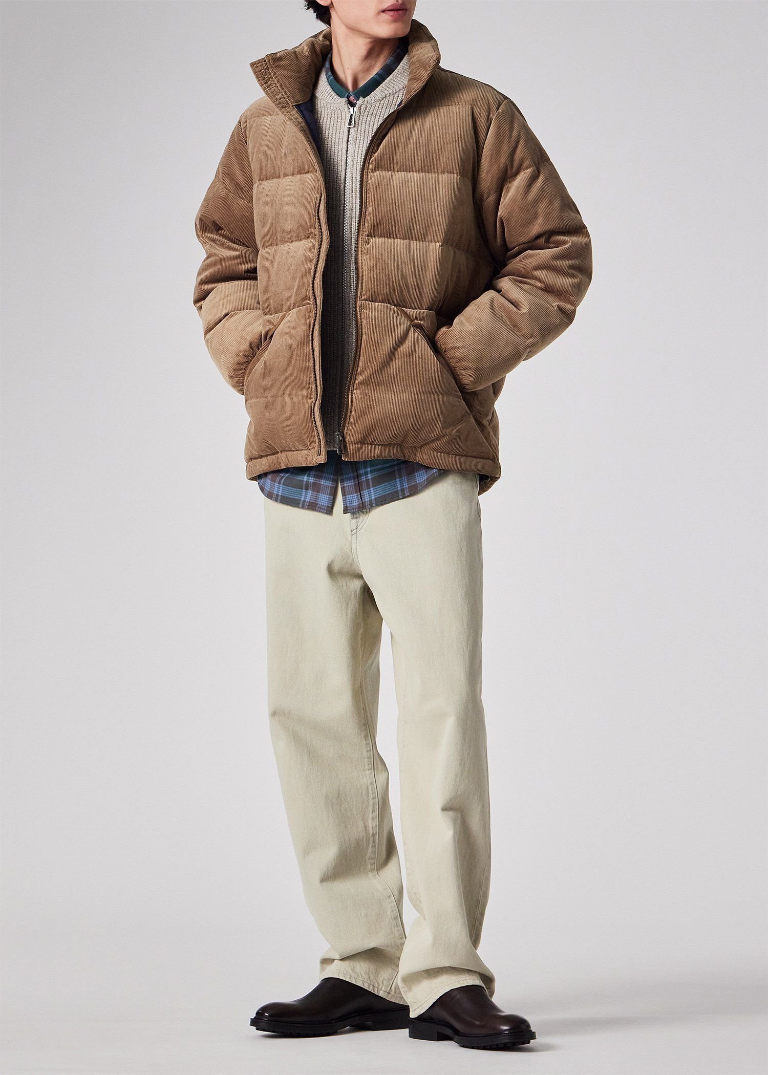 Paul Smith｜ナローウェールコーデュロイ ダウンジャケット | Rakuten