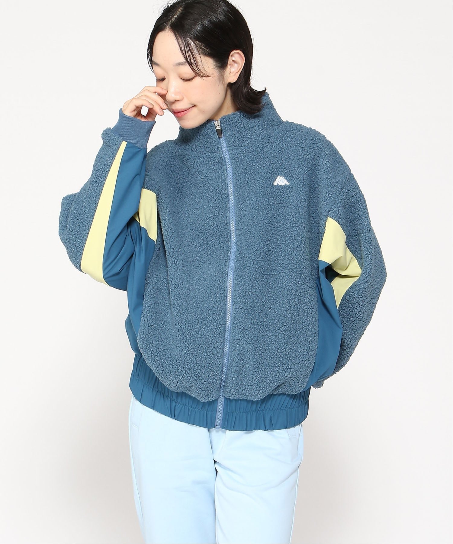 ニッキー｜Kappa/(W)ボアフリースジャケット | Rakuten Fashion(楽天