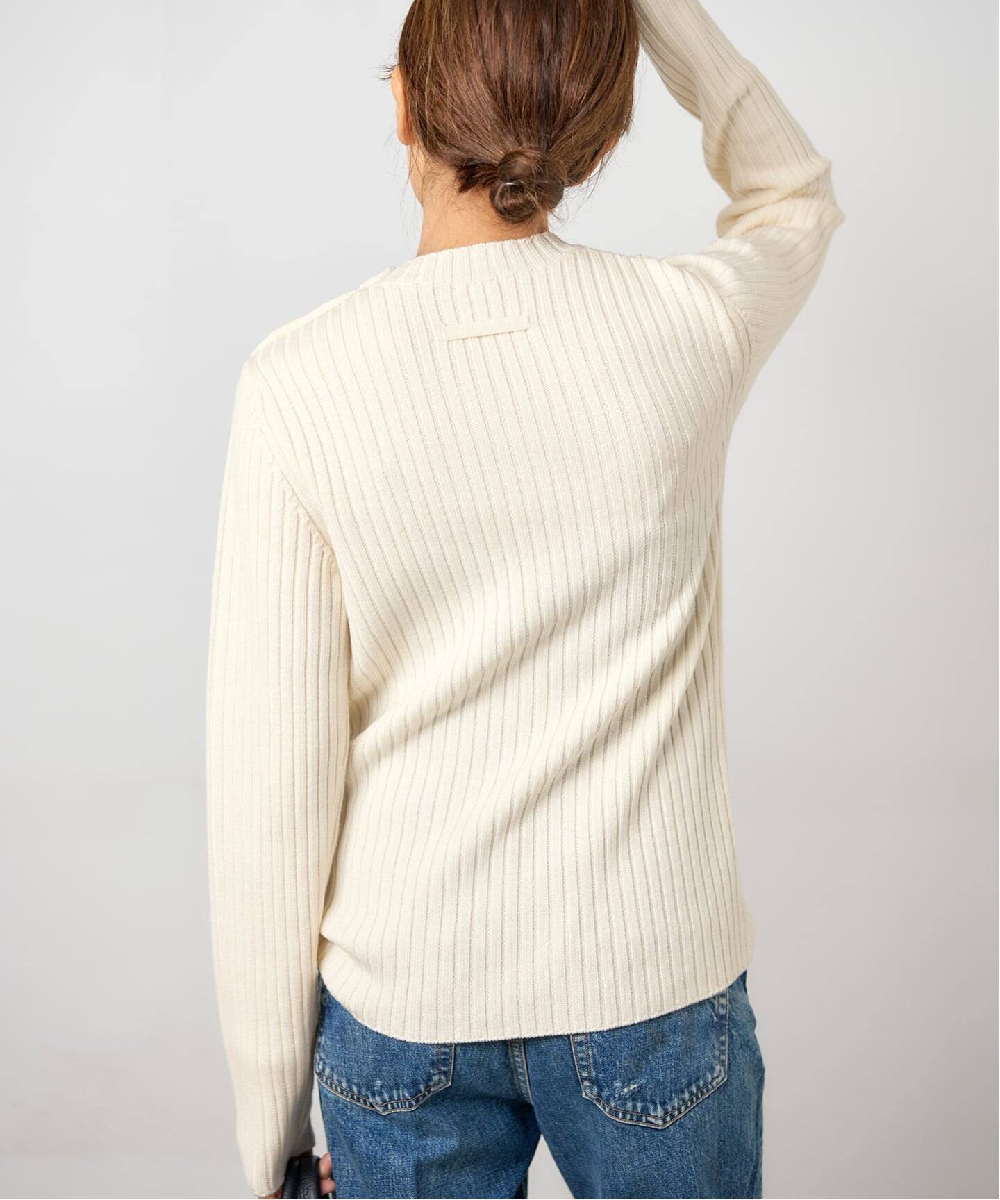 IENA｜ワイドリブプルオーバー | Rakuten Fashion(楽天ファッション