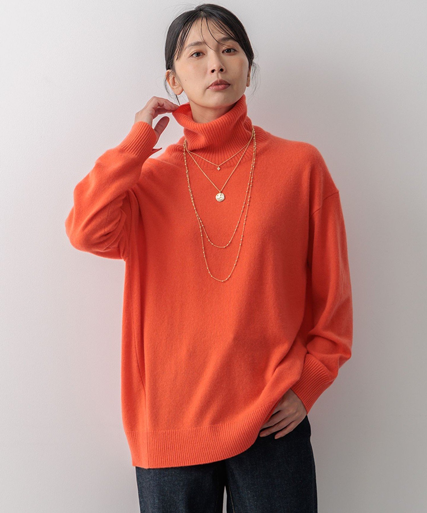 23区｜ピュアカシミヤ タートルネック ニット | Rakuten Fashion(楽天