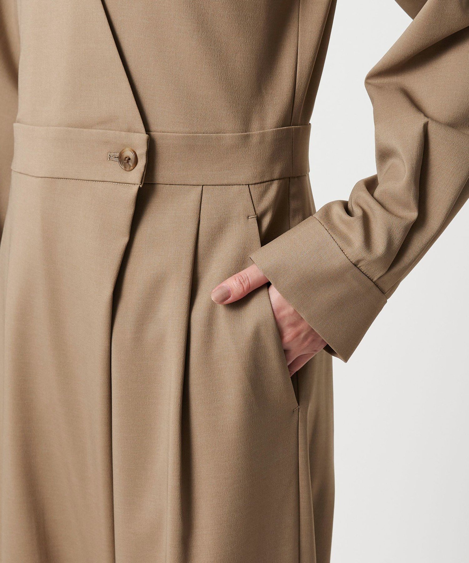 ＜MARW UNITED ARROWS＞Vネック ラップ オールインワン UNITED ARROWS｜<MARW UNITED ARROWS>Vネック ラップ オールインワン