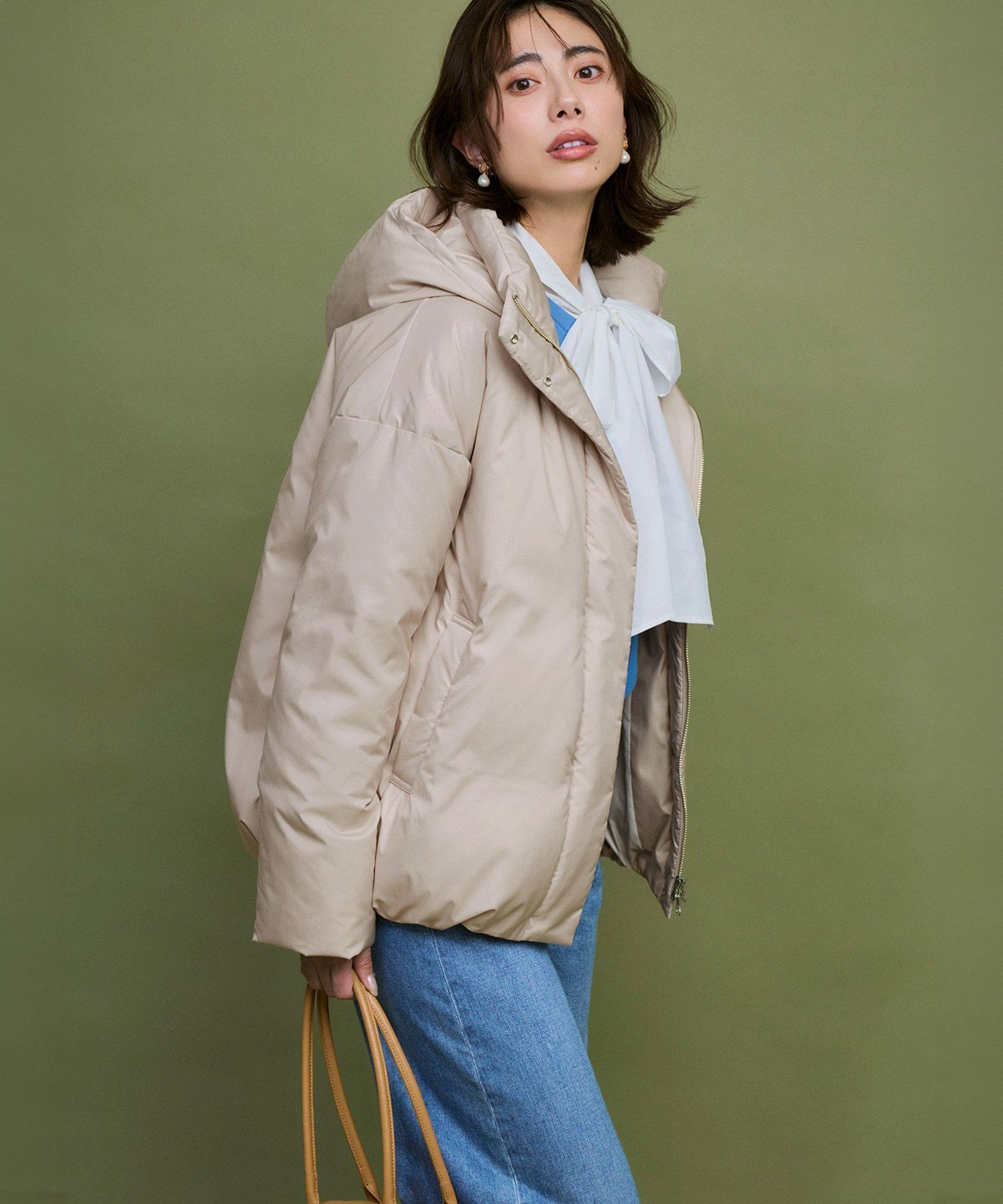 23区｜【WEB&一部店舗限定】ステッチレス フーデット ダウン | Rakuten