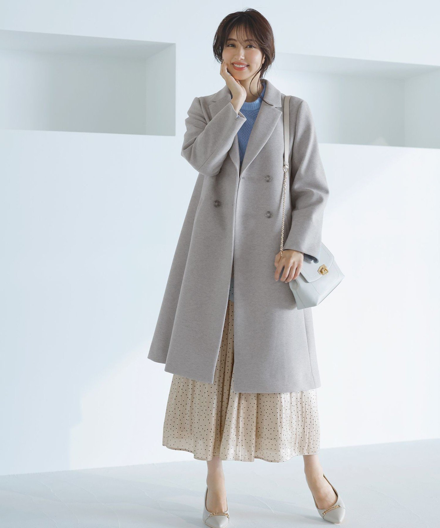 ANY SIS｜ウールライクノーブルチェスター コート | Rakuten Fashion