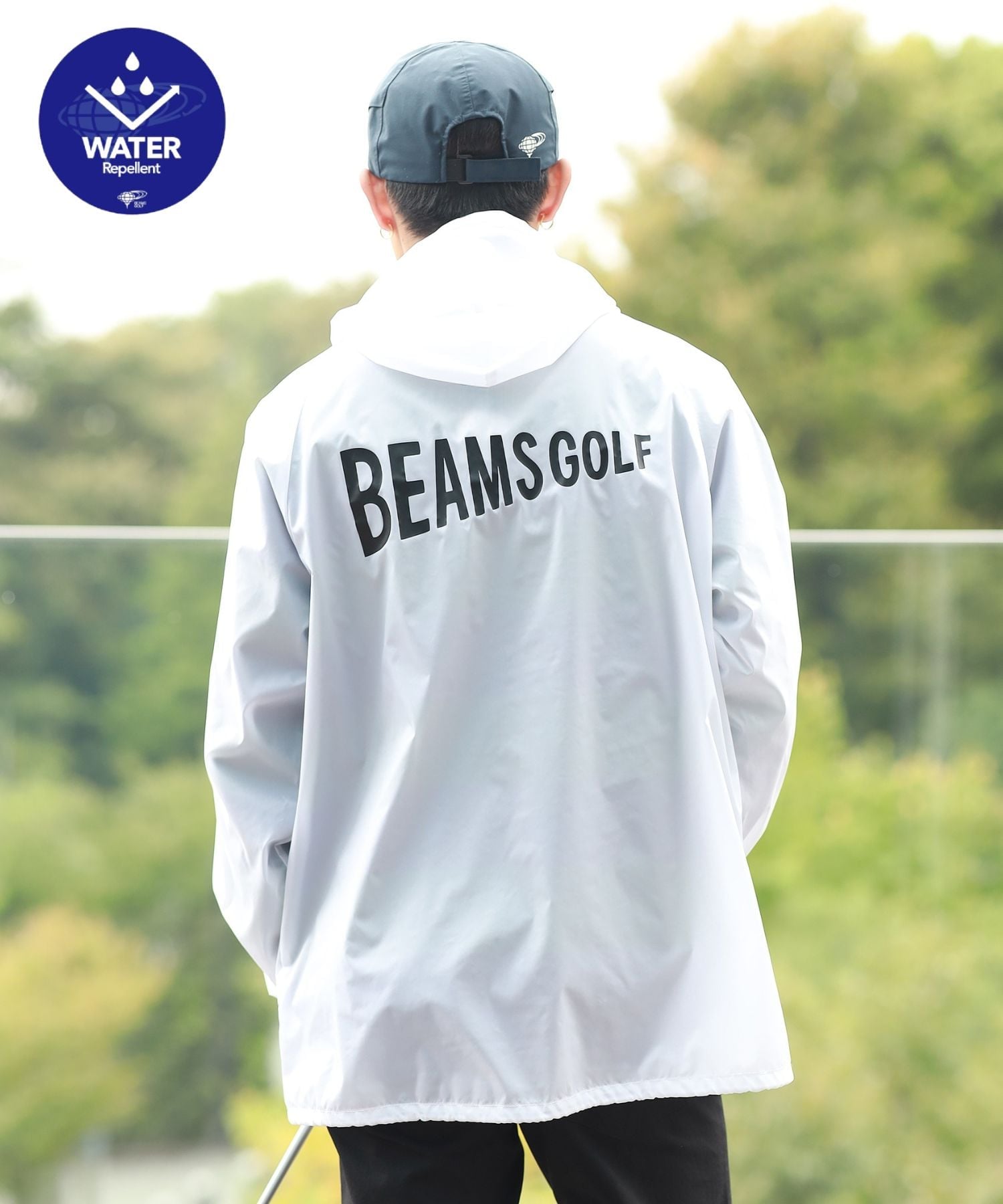 BEAMS GOLF アノラックパーカー 暴風防雨 M BEAMS GOLF（ビームス ゴルフ） レインコート カッパ 「UNISEX」BEAMS
