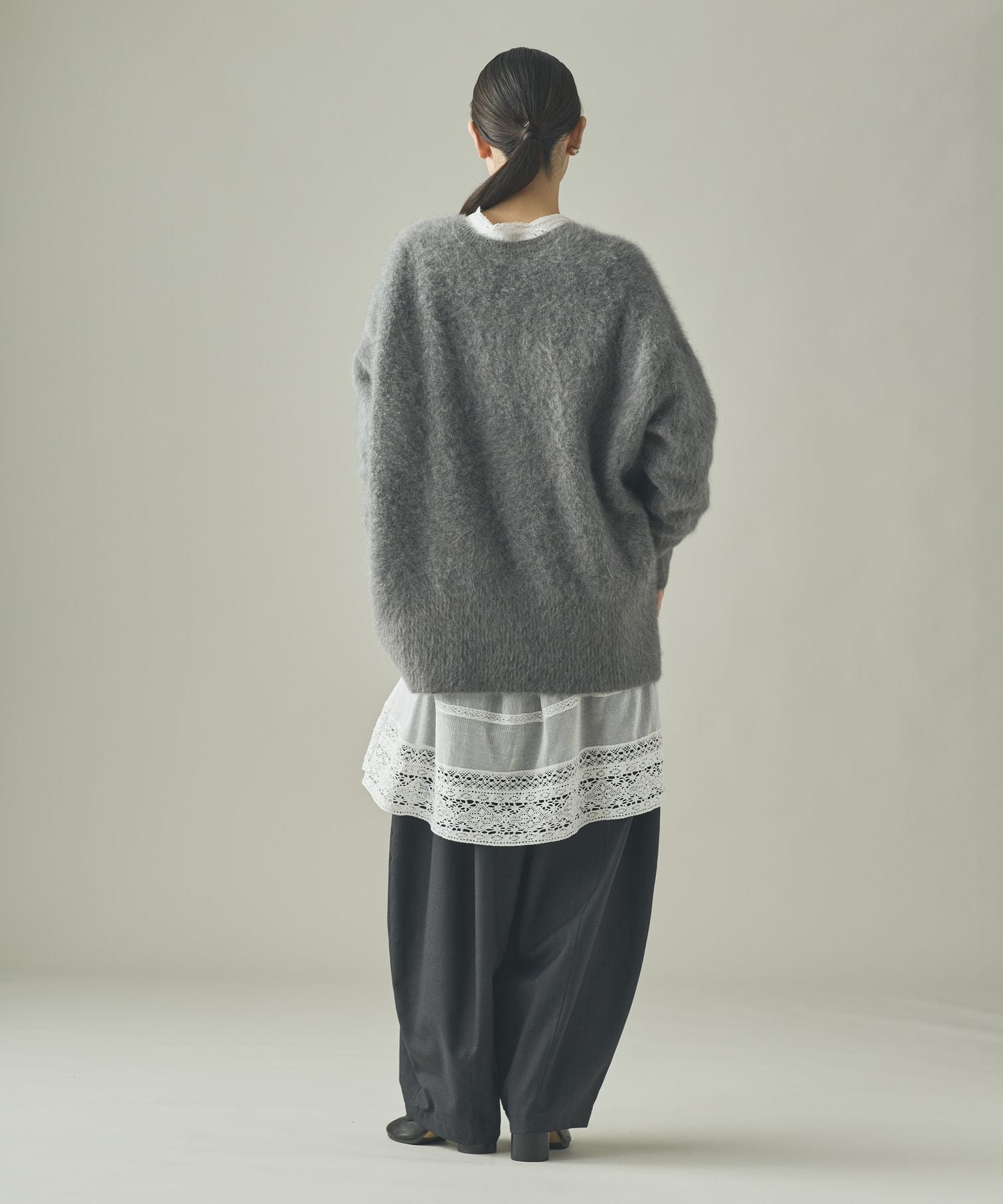 Curensology｜FOXカシミヤVネックニットプルオーバー | Rakuten