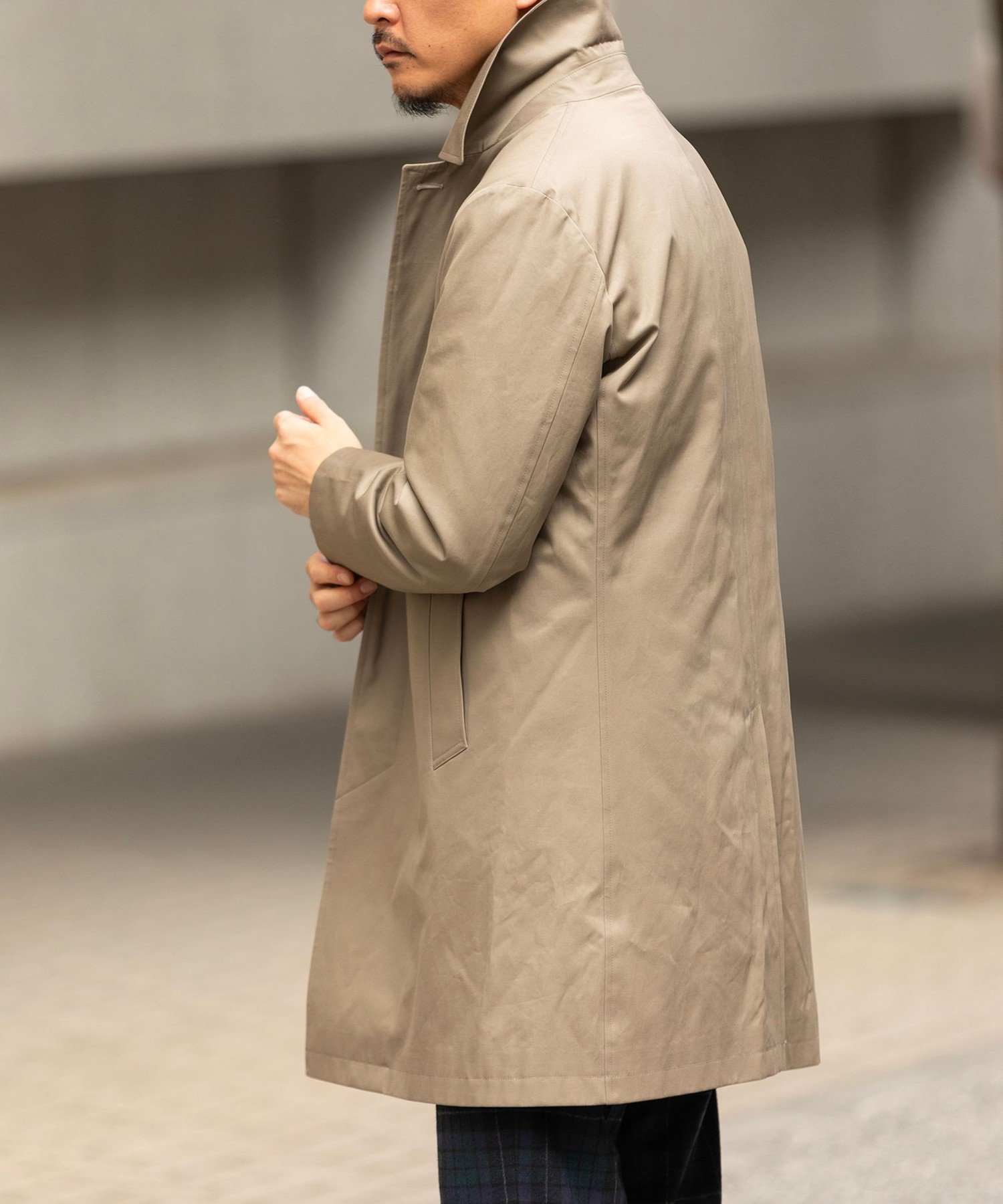 SHIPS｜SHIPS: VENTILE(R) コットン ステンカラー コート | Rakuten