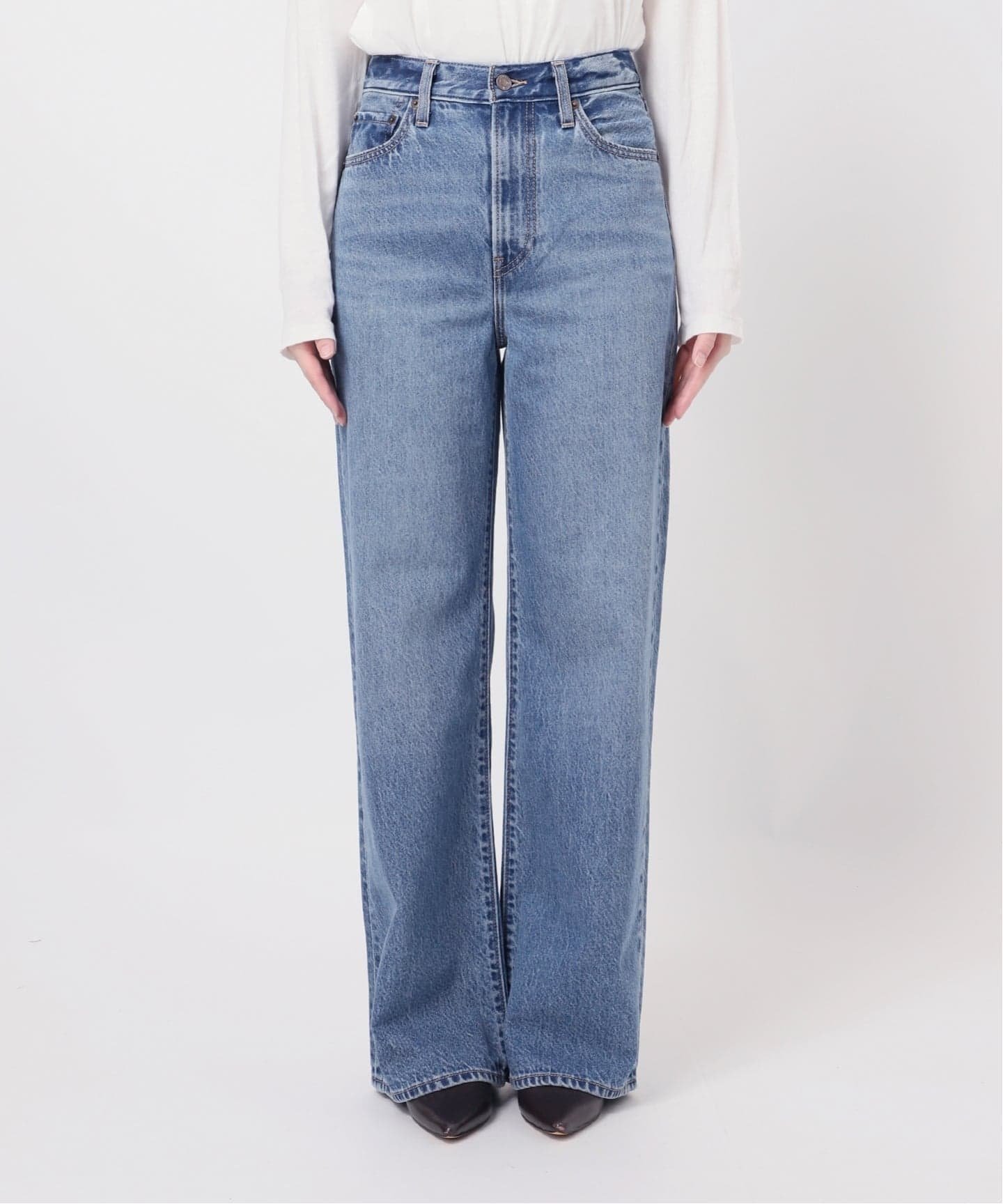 JOURNAL STANDARD relume｜[26SS新作]別注【LEVI'S】RIBCAGE WIDE LEG