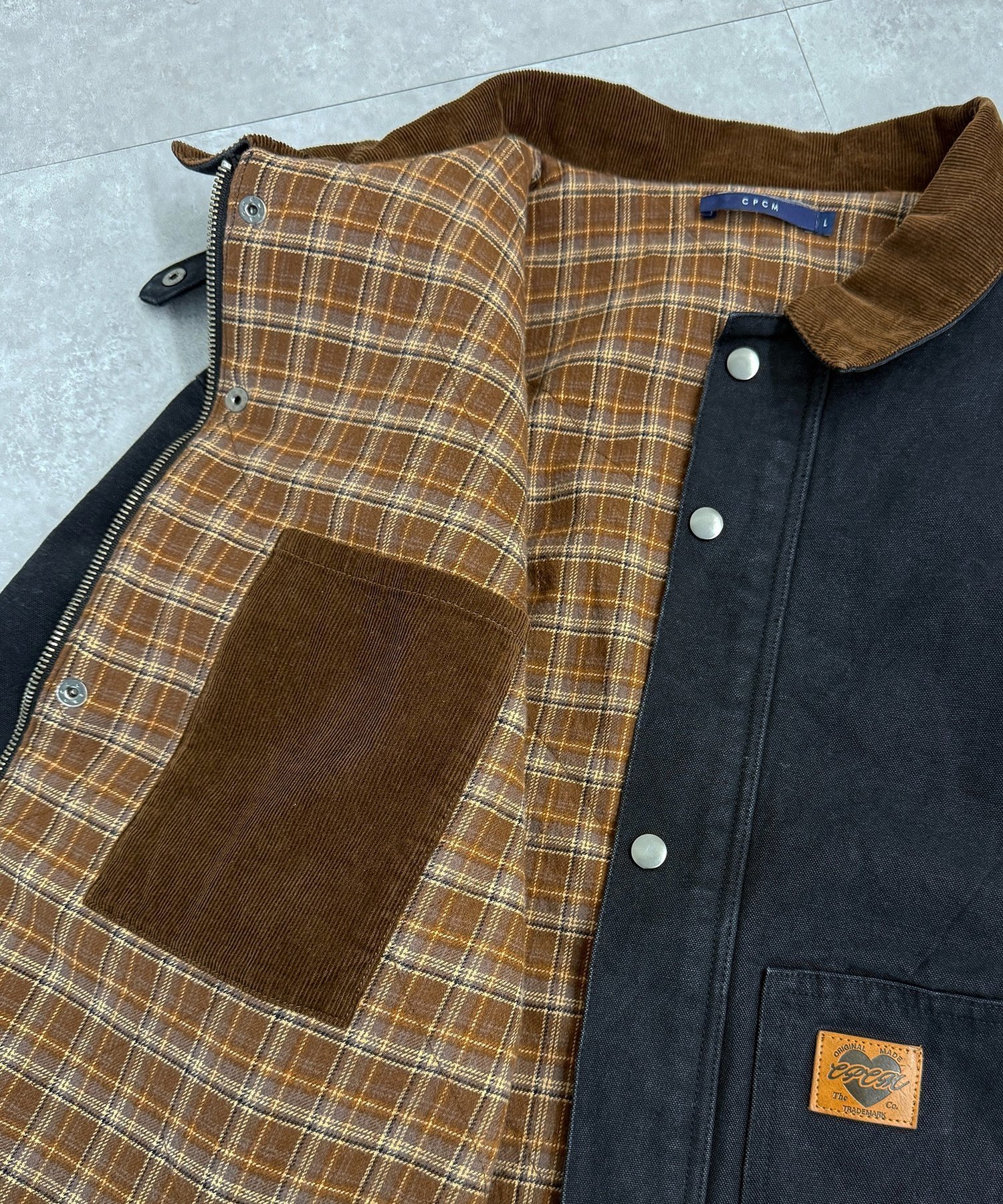 CPCM｜襟コーデュロイワークジャケット | Rakuten Fashion(楽天