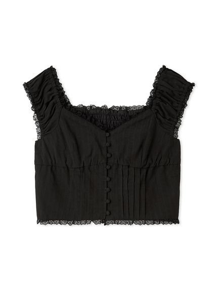 LILY BROWN｜コットンレースヴィンテージブラウス | Rakuten Fashion