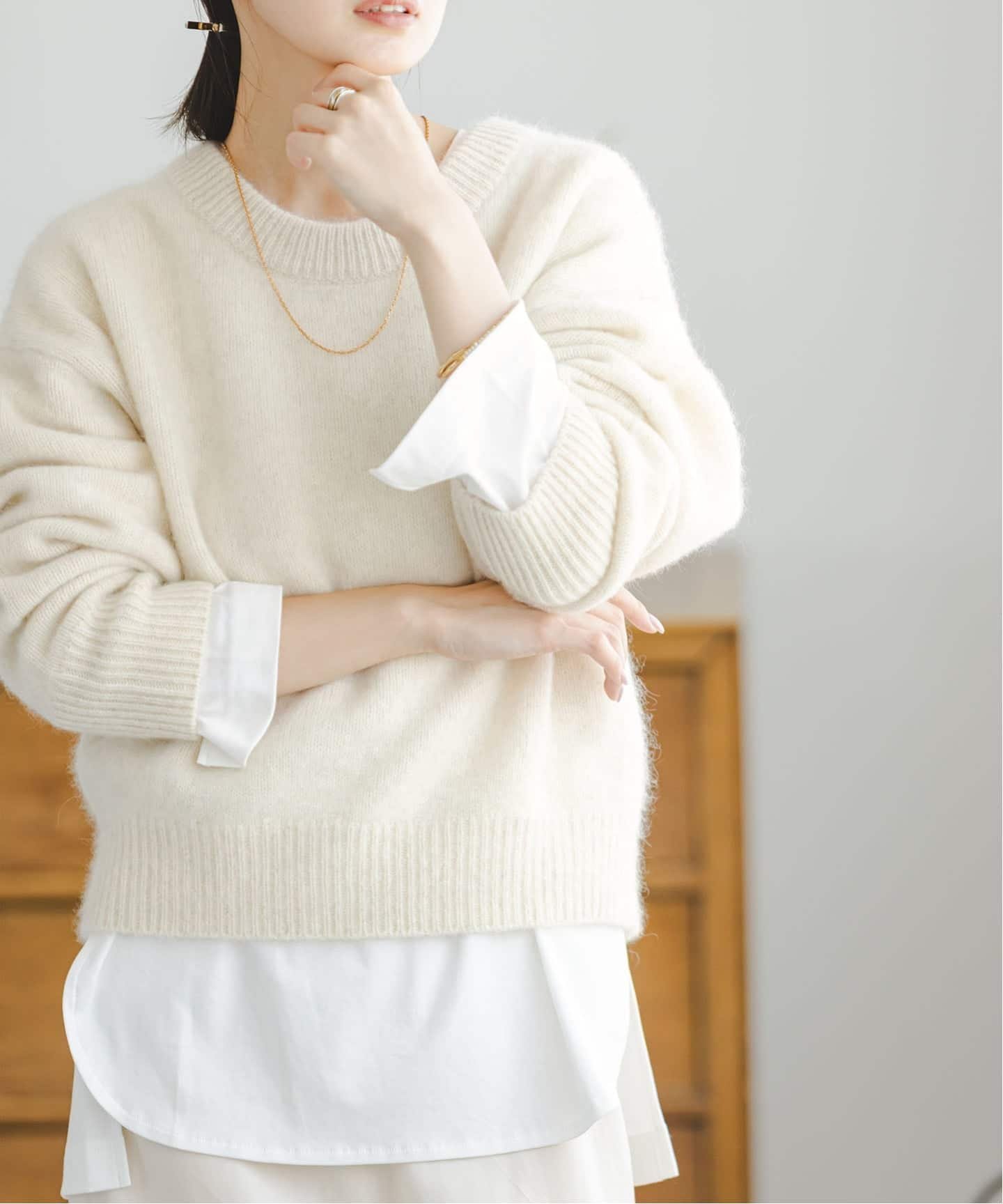 NOBLE｜YAKクルーネックプルオーバー | Rakuten Fashion(楽天