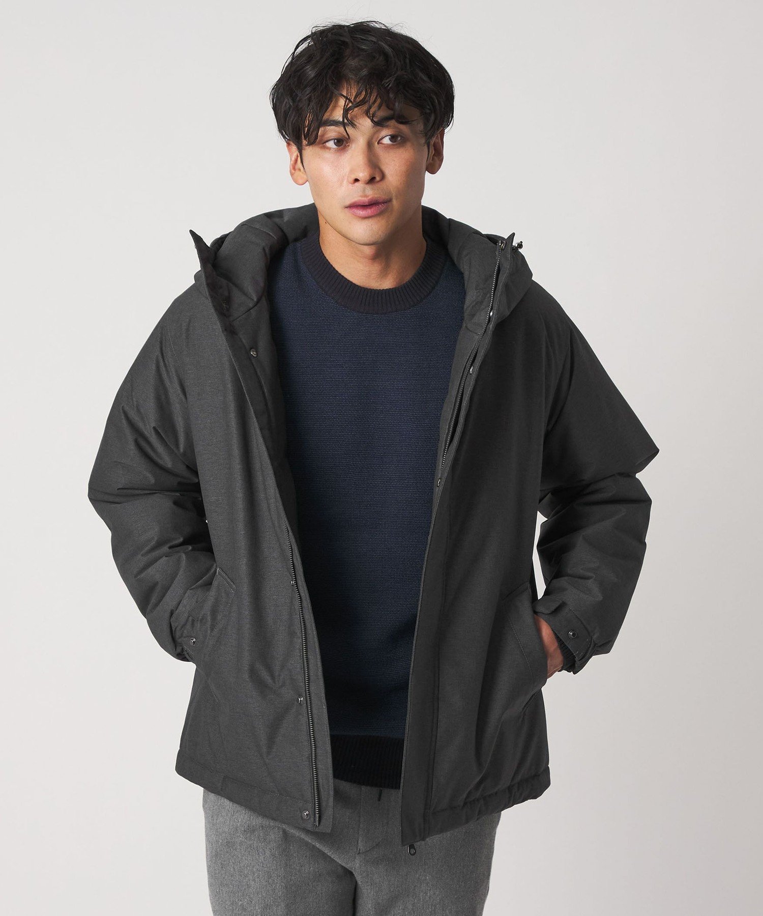 UNITED ARROWS LTD. OUTLET｜中綿 フードブルゾン<A DAY IN THE LIFE