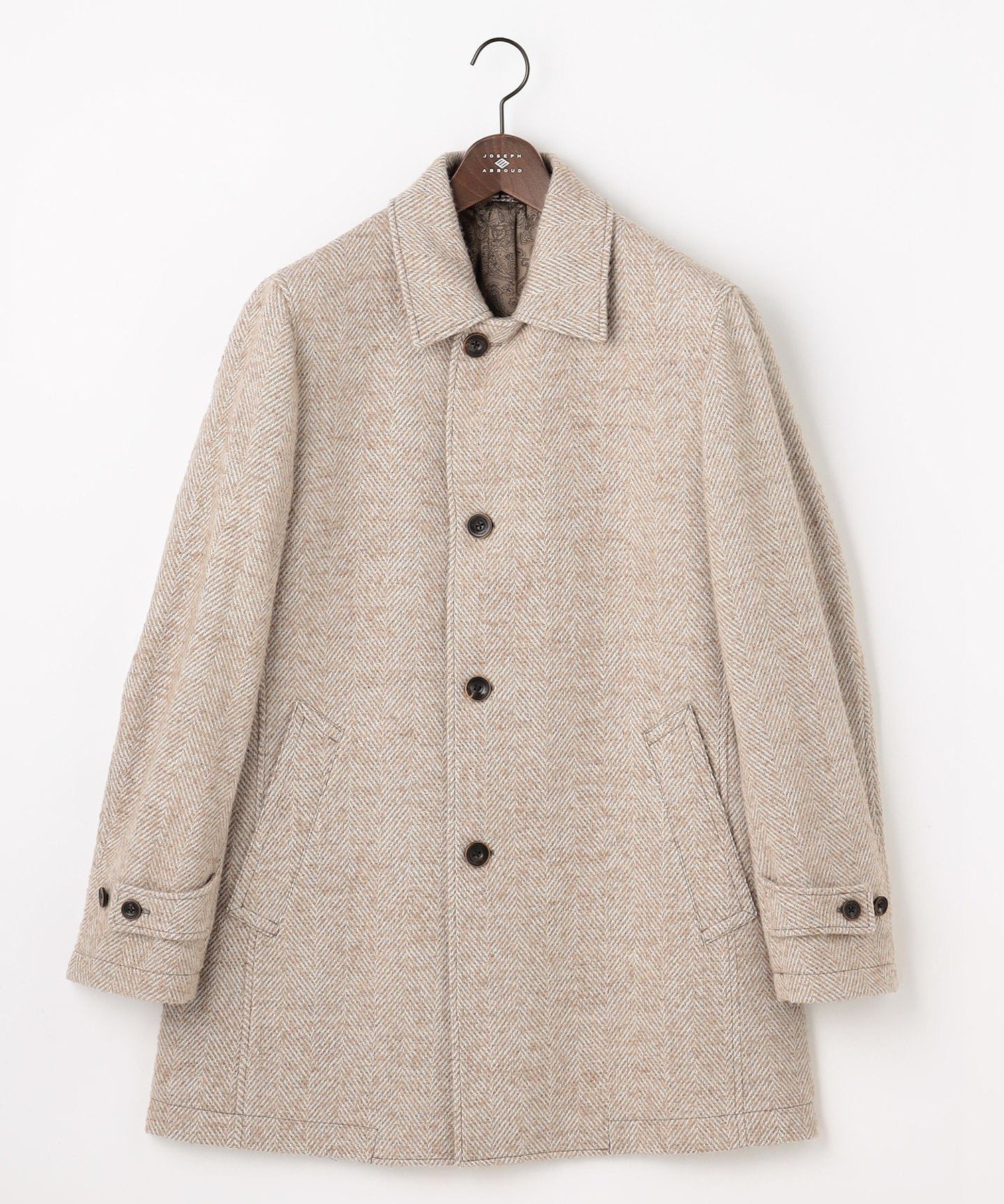 JOSEPH ABBOUD｜【尾州産カシミヤブレンド素材/軽量】カシミヤブレンド