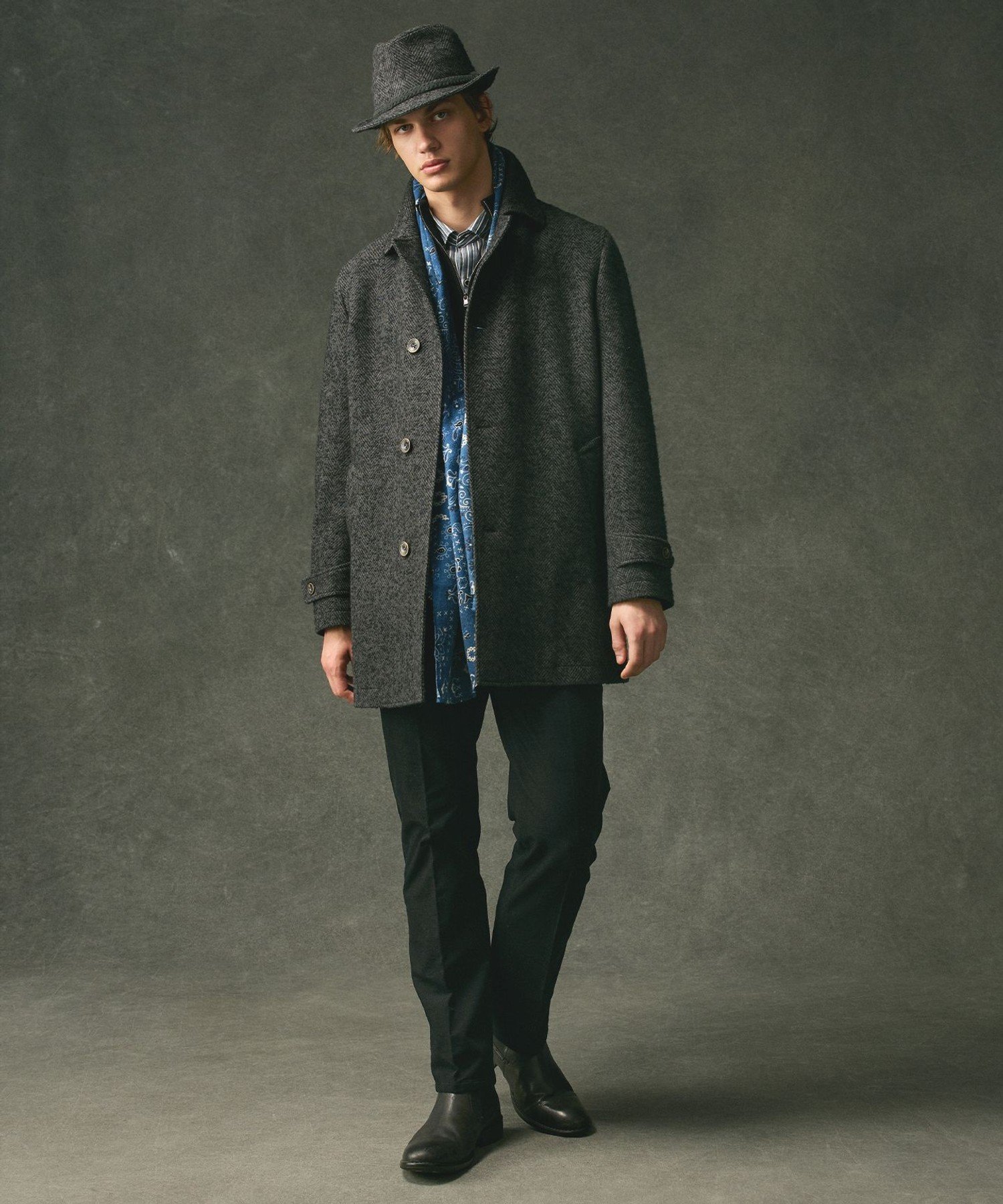 JOSEPH ABBOUD｜【尾州産カシミヤブレンド素材/軽量】カシミヤブレンド