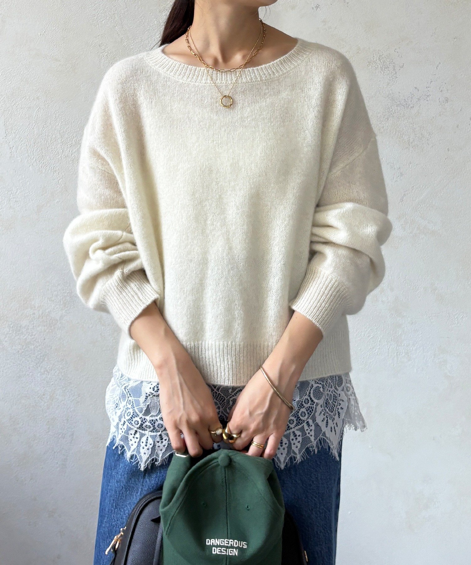 DOUDOU｜ヤクウールプルオーバー | Rakuten Fashion(楽天ファッション