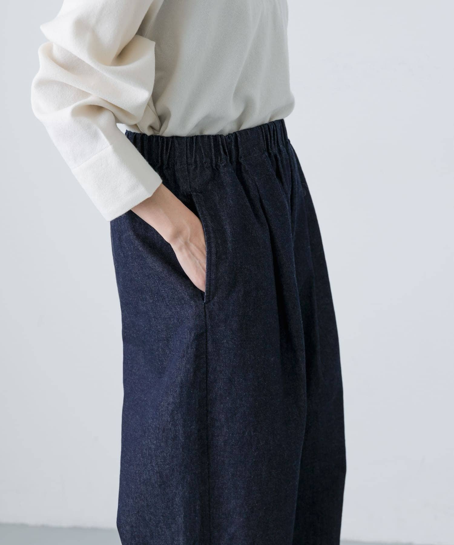 かぐれ｜デニムクロップドパンツ | Rakuten Fashion(楽天ファッション