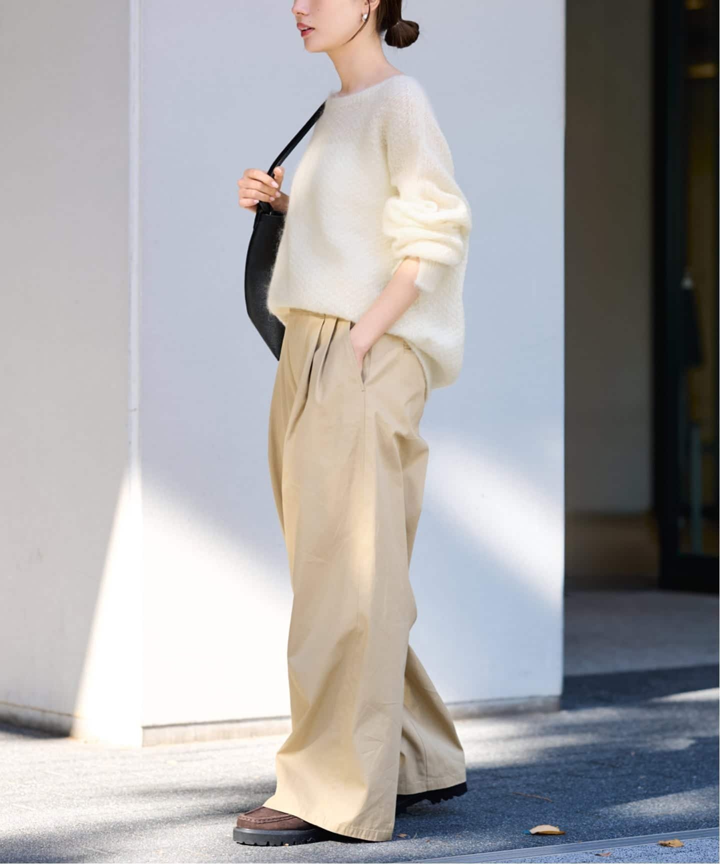 FRAMeWORK｜モヘヤmix カノコ柄プルオーバー | Rakuten Fashion(楽天