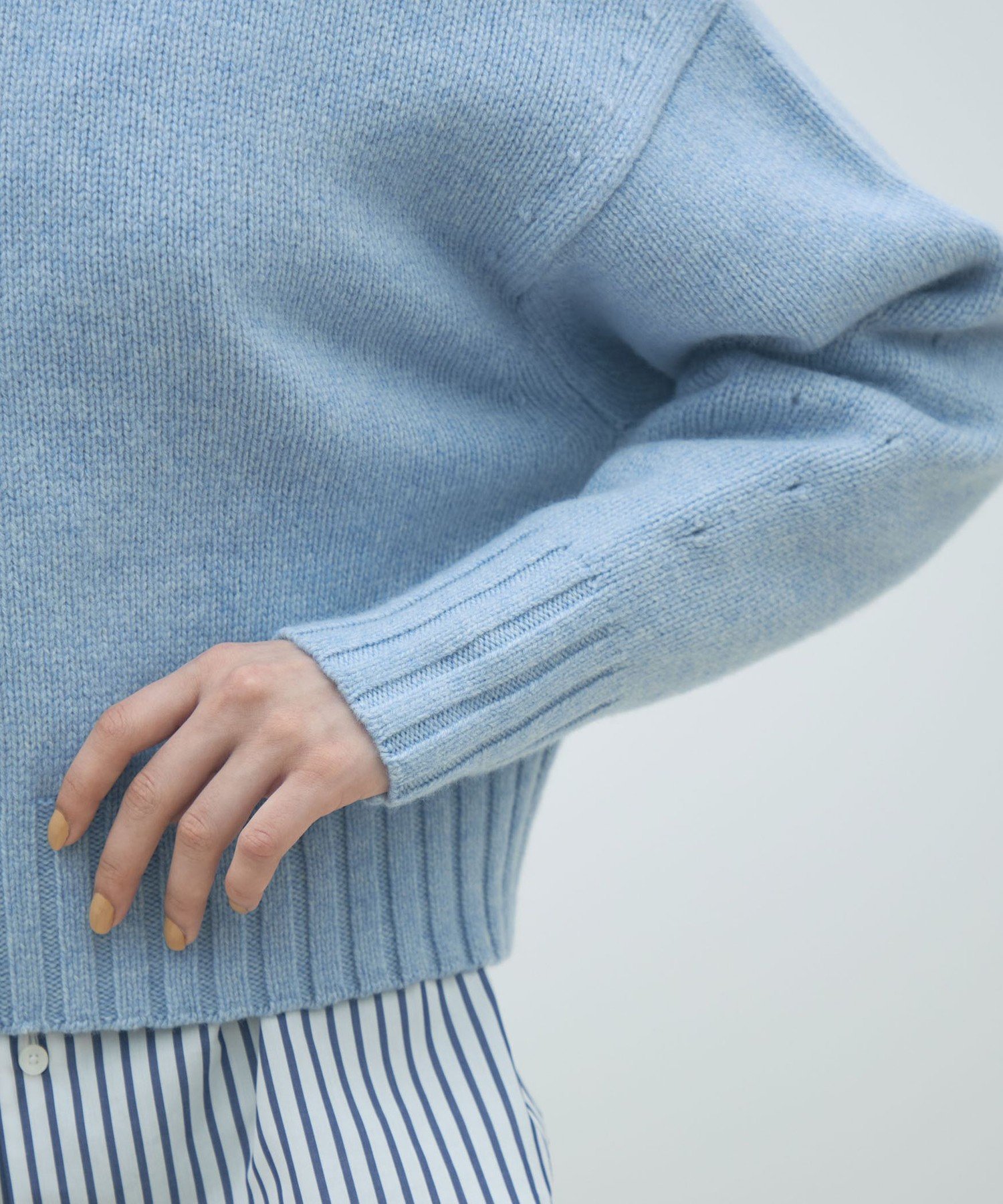 TOMORROWLAND｜ラムカシミヤ クルーネックプルオーバー | Rakuten