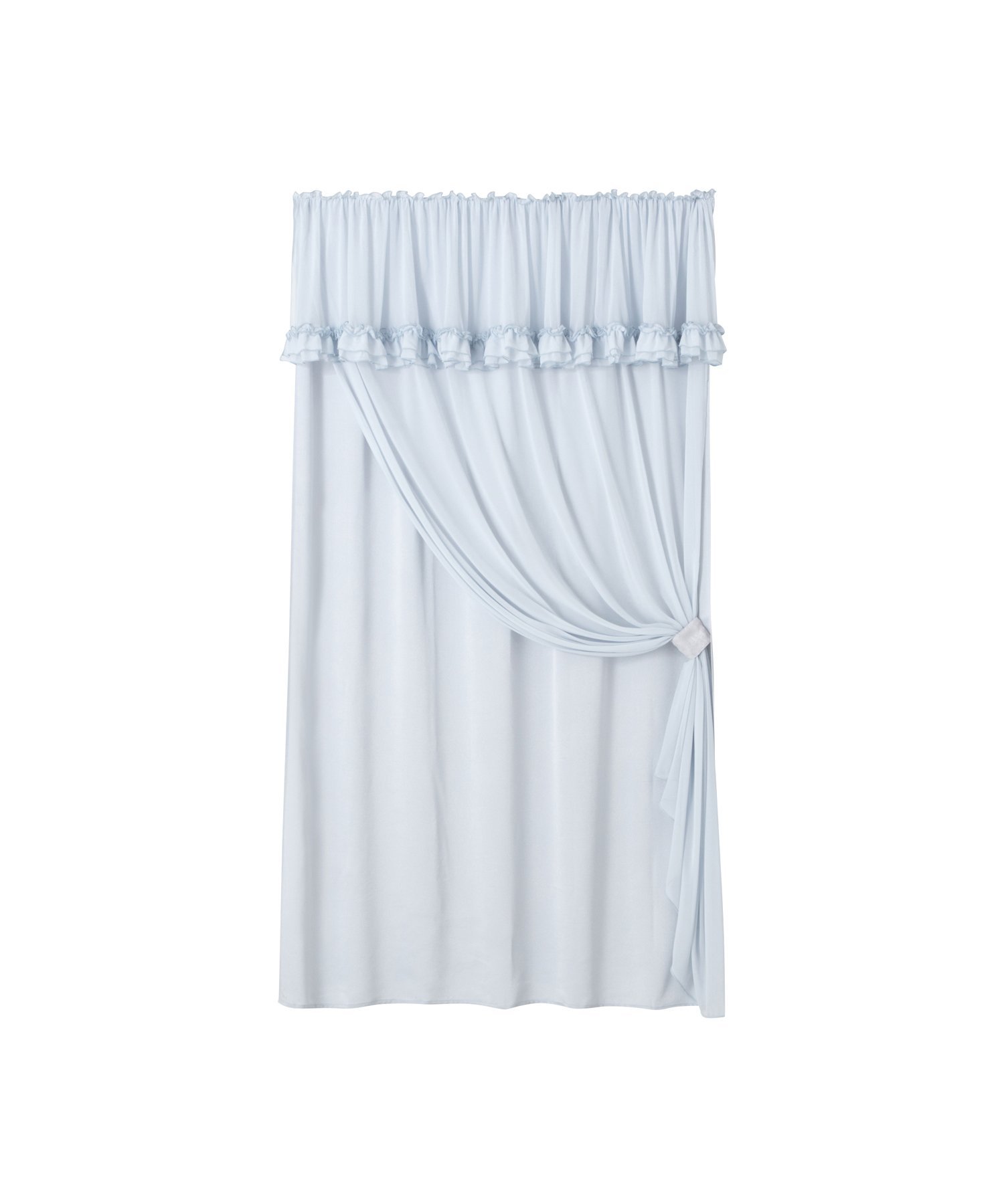 Francfranc｜チュールバルーン ダブルカーテン H2000×W1000(レース