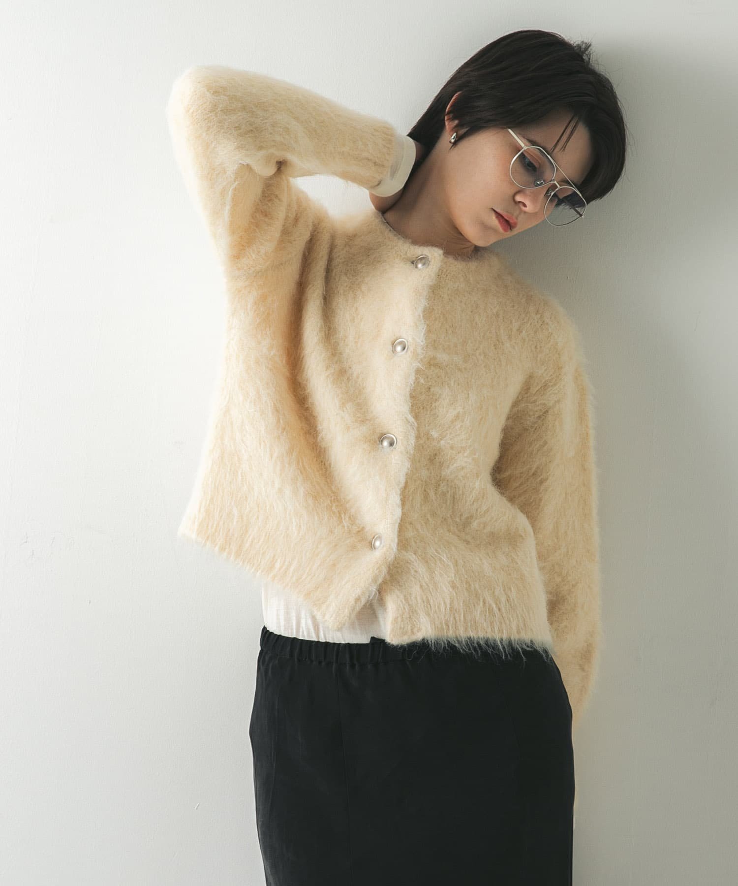 URBAN RESEARCH｜ブラッシュシャギーニットカーディガン | Rakuten