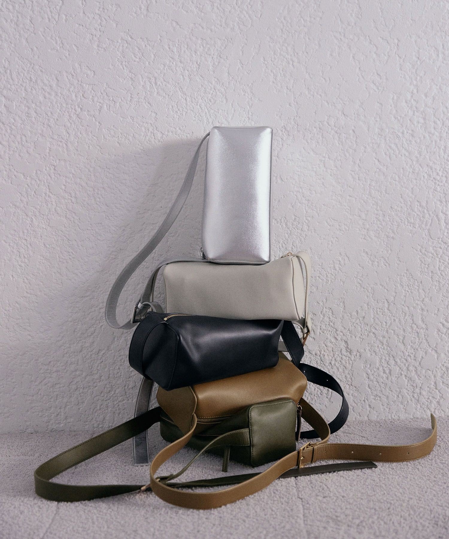 SALON adam et rope'｜レザーボックスショルダーバッグ | Rakuten