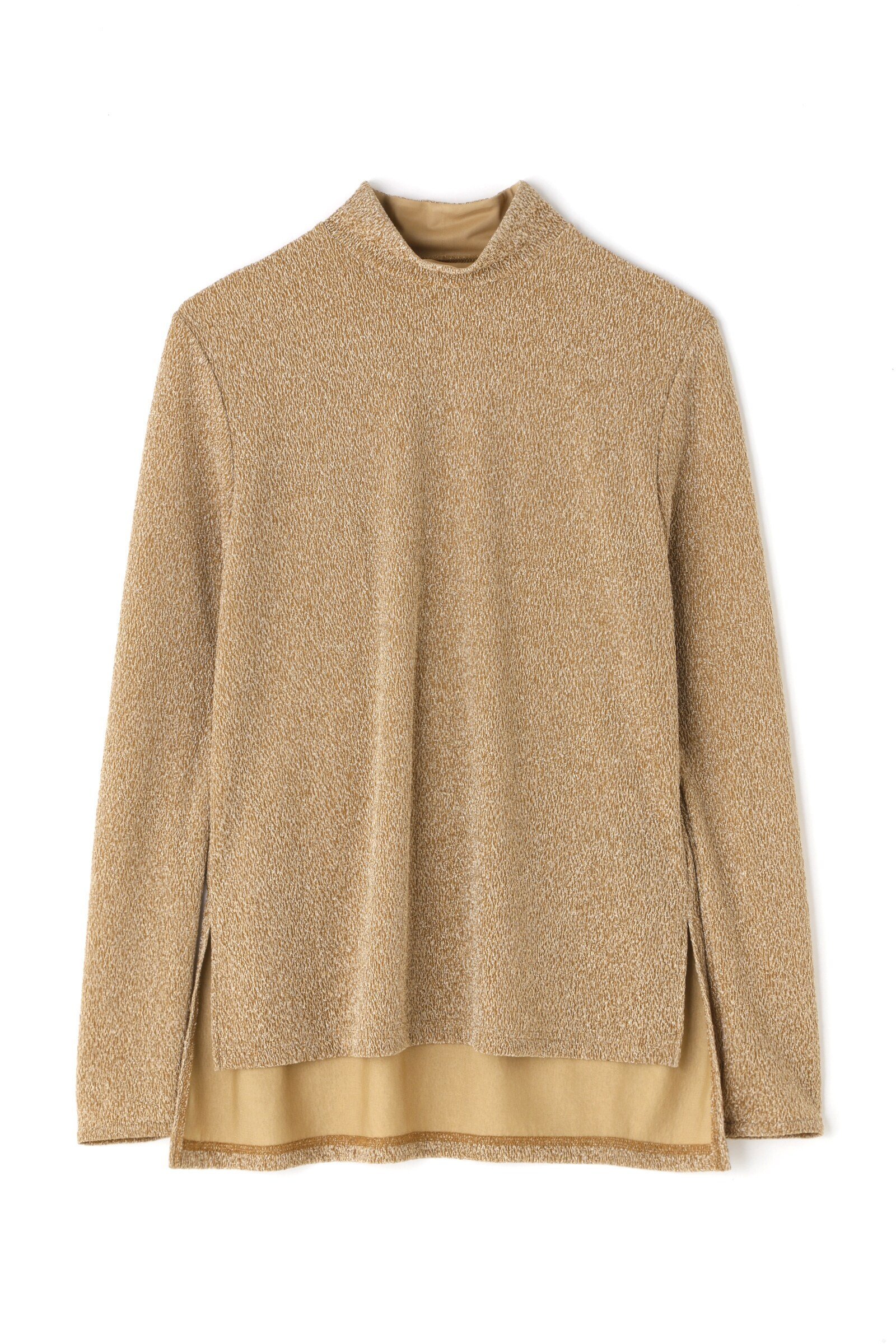 ADORE｜◇シャイニーニットジャガードハイネックカットソー | Rakuten