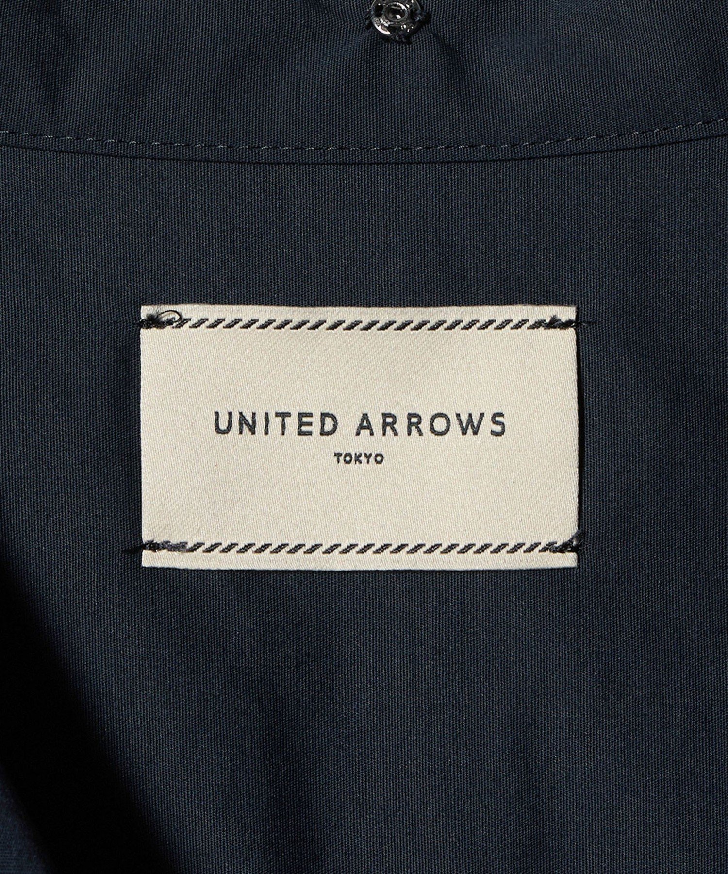 UNITED ARROWS｜エンブロイダリー カラー シャツ -ウォッシャブル