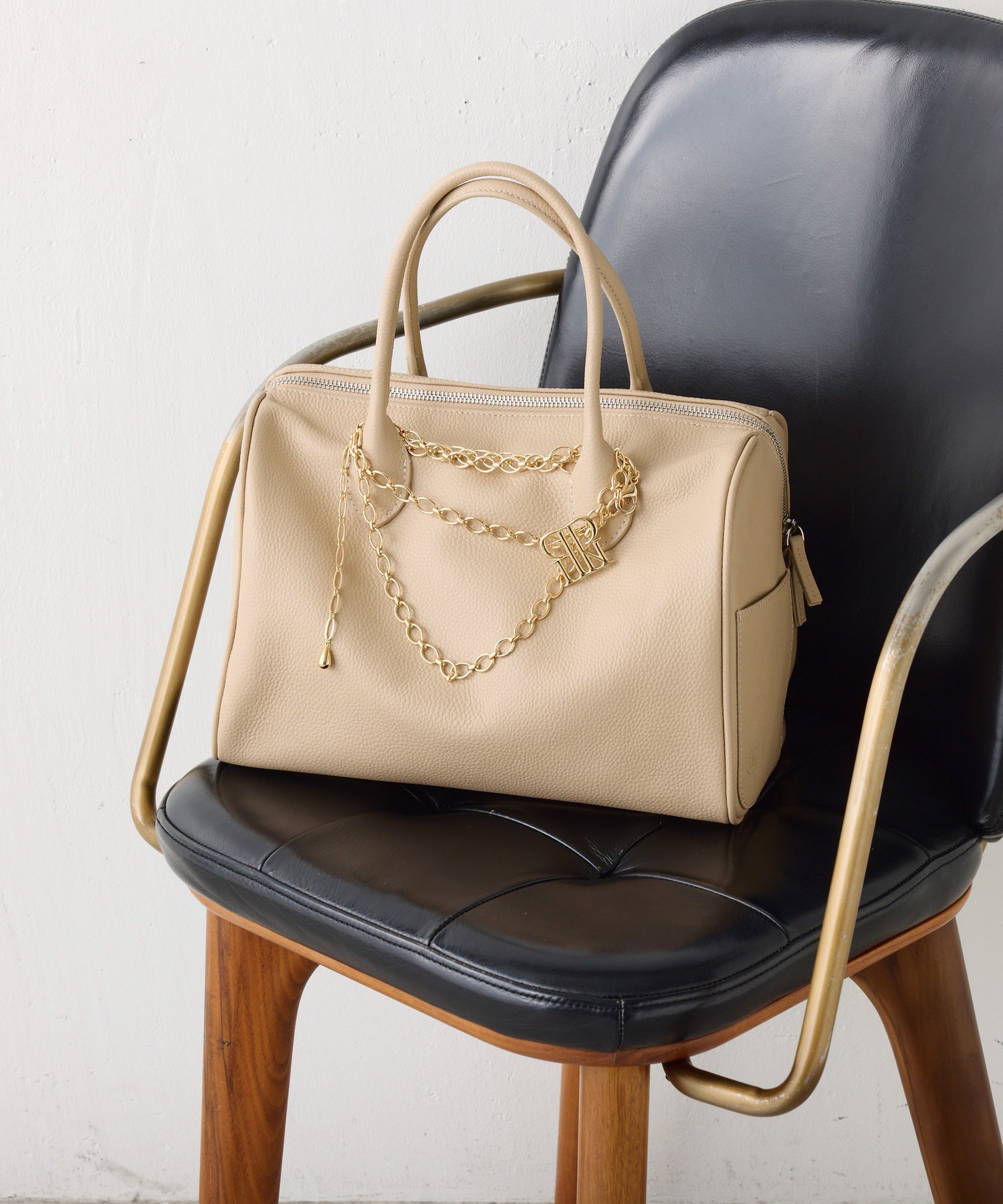 COLLAGE GALLARDAGALANTE｜【牛革/高見え】シュリンクリンボストン