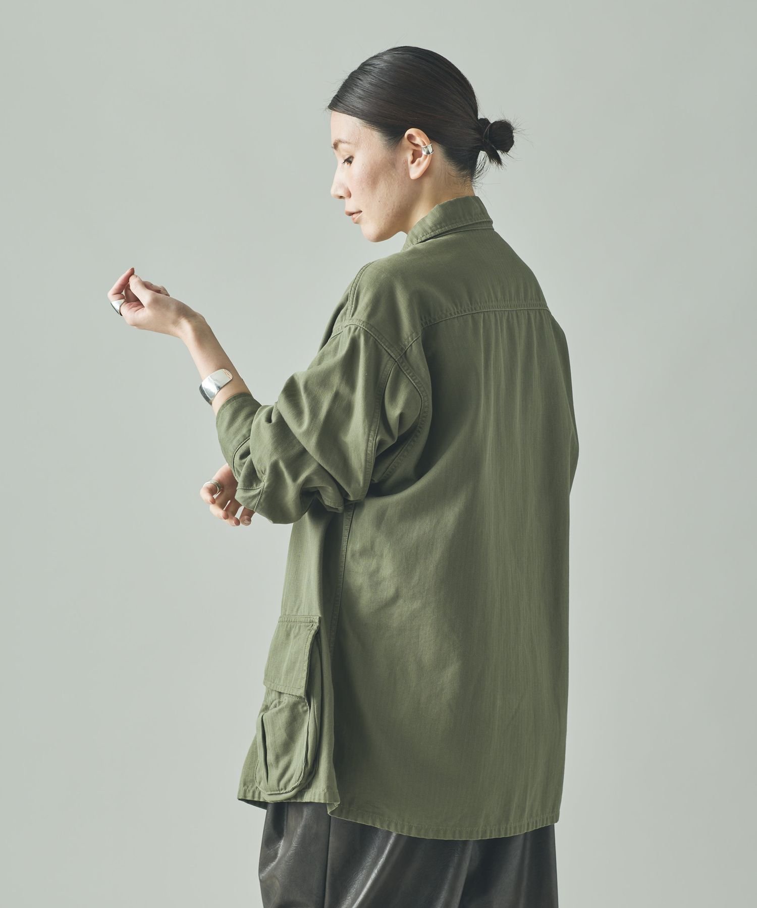 Curensology(カレンソロジー)/＜&RC＞ファティーグジャケット Curensology｜<&RC>ヴィンテージライクファティーグジャケット