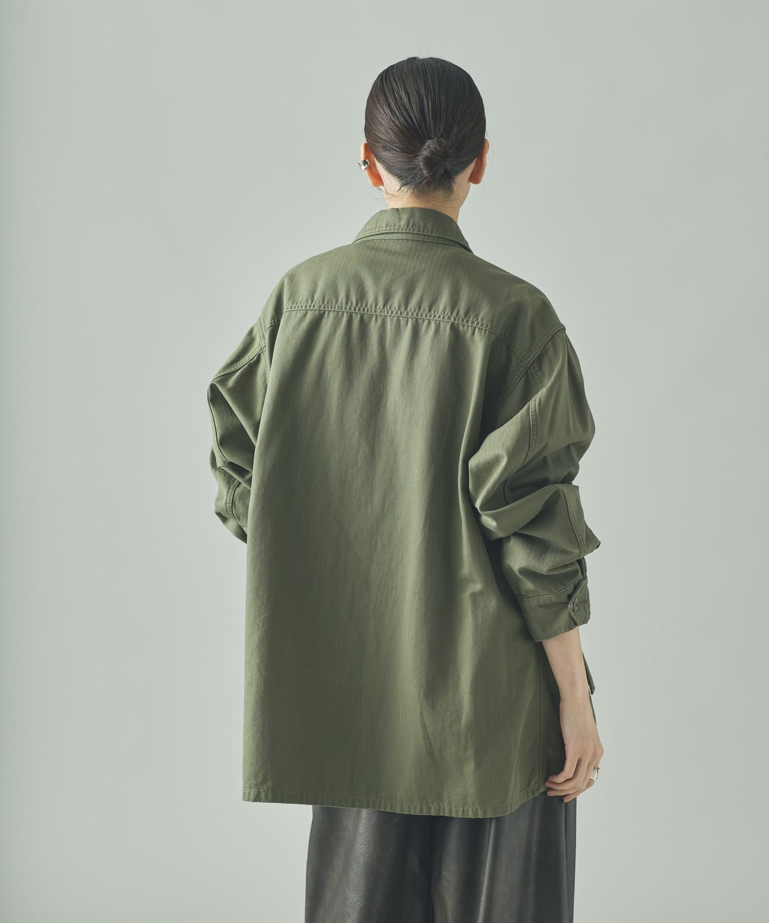 Curensology 〈＆RC〉ファティーグジャケット　　ヴィンテージライク Curensology｜<&RC>ヴィンテージライクファティーグジャケット