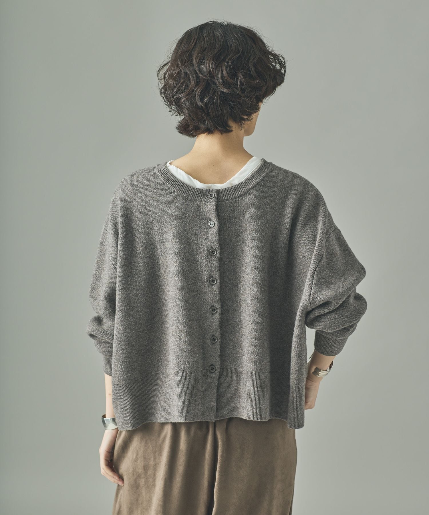 Curensology｜ウールカシミヤ2WAYプルオーバー | Rakuten Fashion(楽天