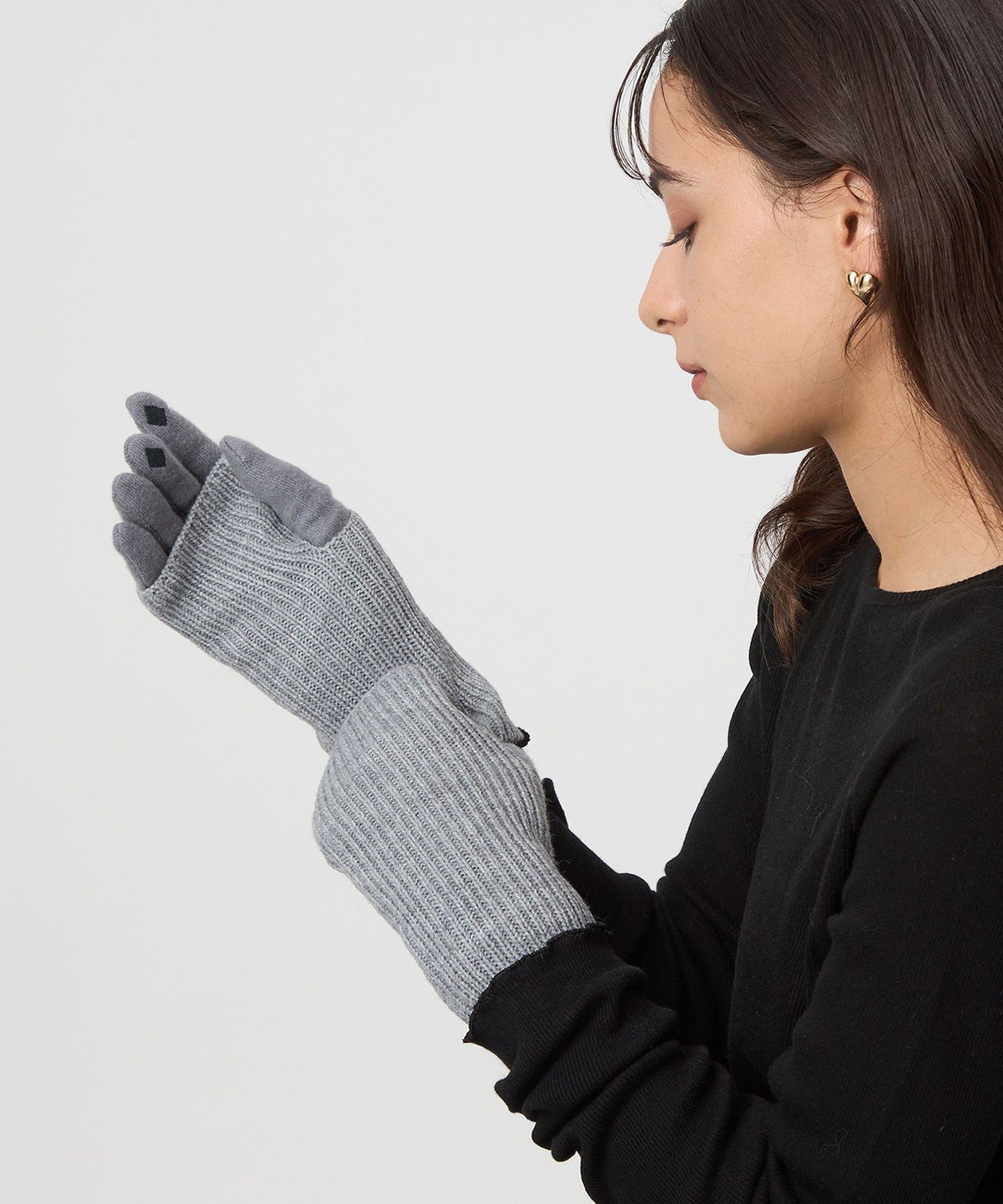 UNITED ARROWS green label relaxing｜アームウォーマー 3WAY グローブ