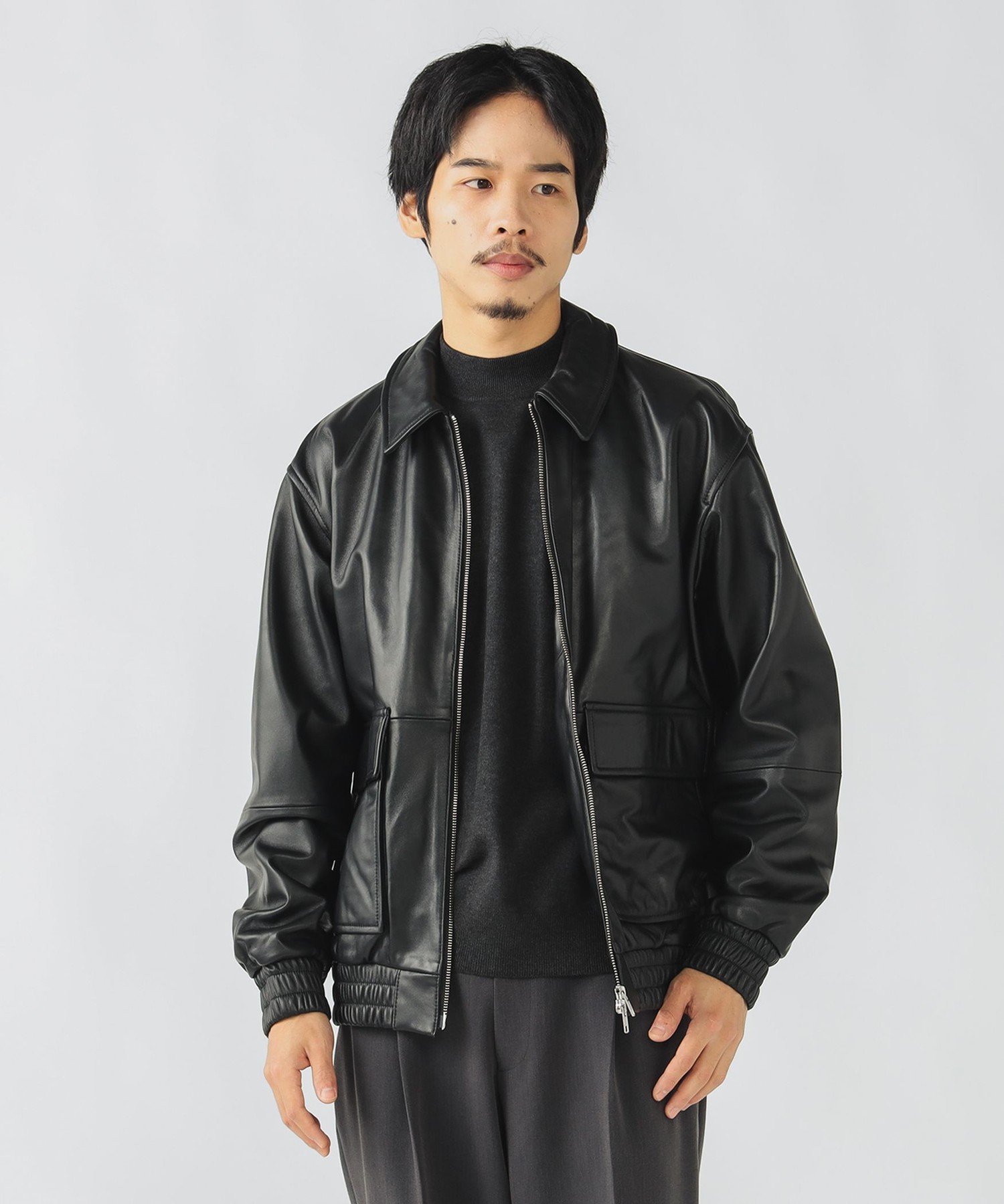 BEAMS HEART｜レザー ブルゾン | Rakuten Fashion(楽天ファッション