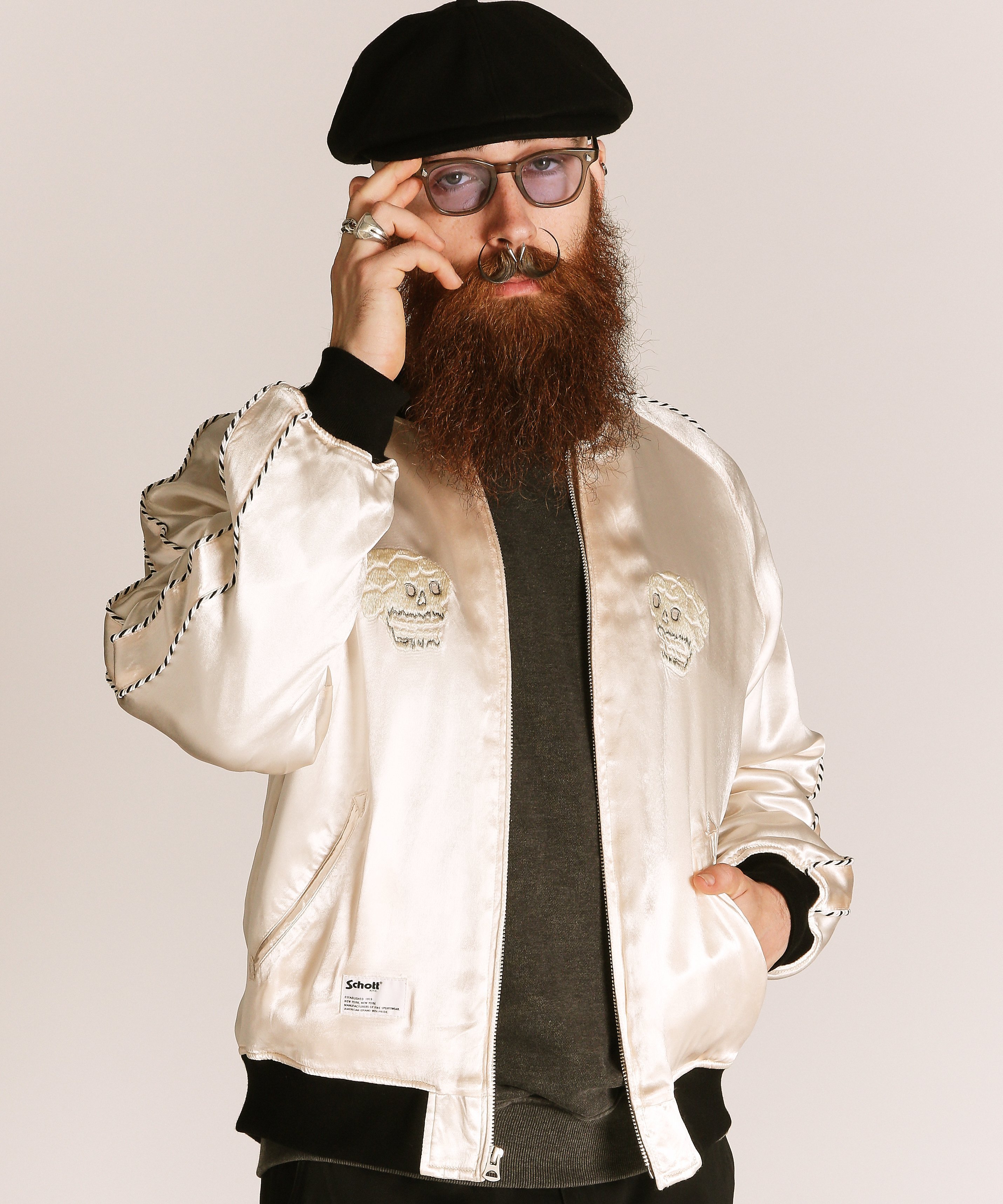 Schott｜RAYON SUKA JACKET/レーヨン スカジャン | Rakuten Fashion